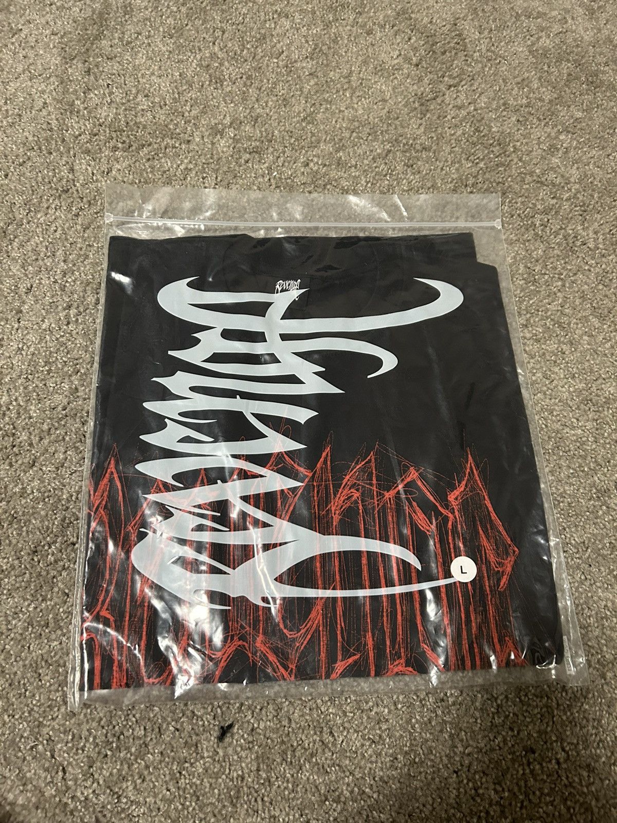 Revenge Revenge x Trippie Red Scribble Arch Logo Size US L / EU 52-54 / 3 - 1 Preview