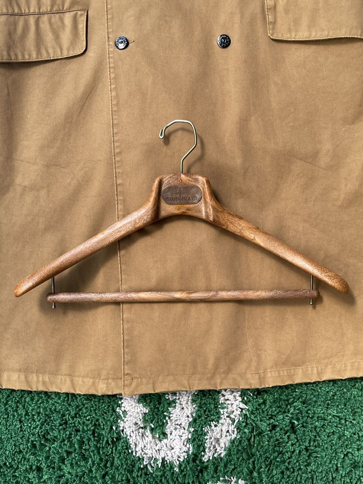 C.P. Company × Massimo Osti × Stone Island Stone Island 1994 Raso Gommato Raincoat sample Size US XL / EU 56 / 4 - 8 Thumbnail