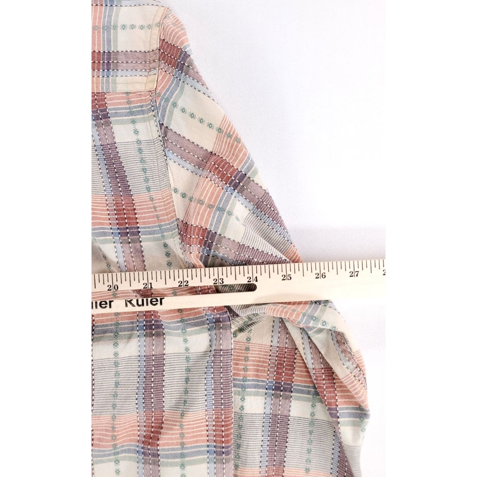 The Territory Ahead Territory Ahead Shirt Button-Down Plaid Southwest Pattern Long Sleeve Mens L Multicolor Size US L / EU 52-54 / 3 - 6 Thumbnail