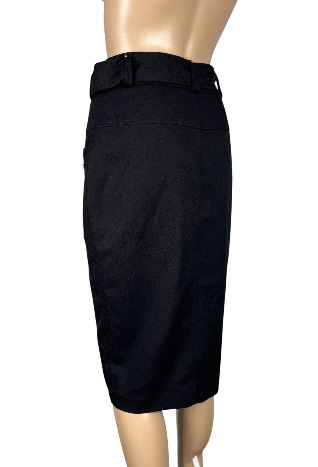 Jean Paul Gaultier Jean Paul Gaultier Lindex Skirt Pencil Full Zip Belted UK10 Size 28" / US 6 / IT 42 - 7 Thumbnail