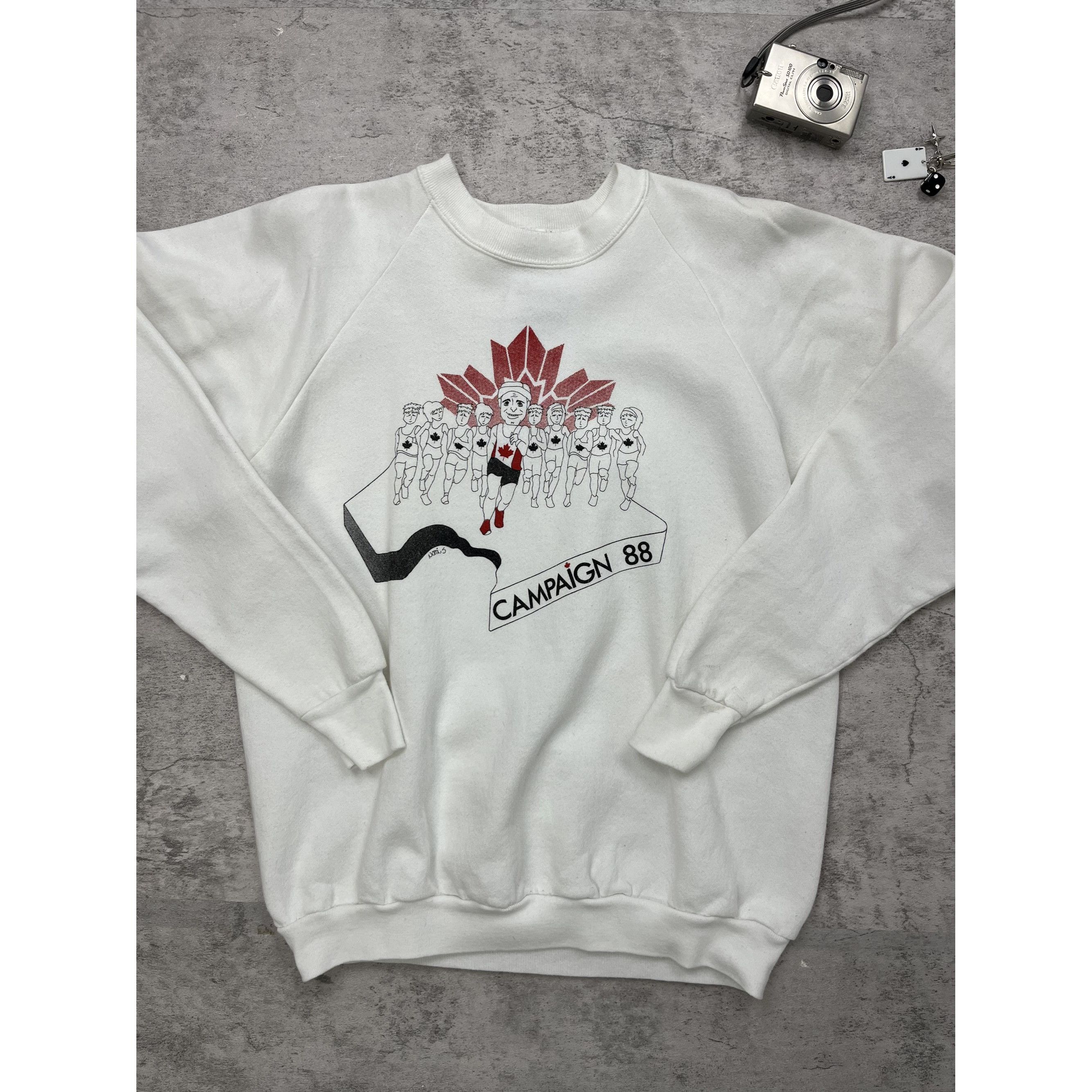 Other Vintage 80s Campaign Canada Crewneck Size US XL / EU 56 / 4 - 6 Thumbnail