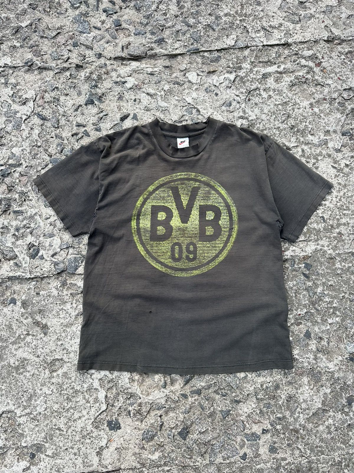 BVB T-Shirt Nostalgie Kollektion - 50 Jahre Stadionjubiläum Gelb