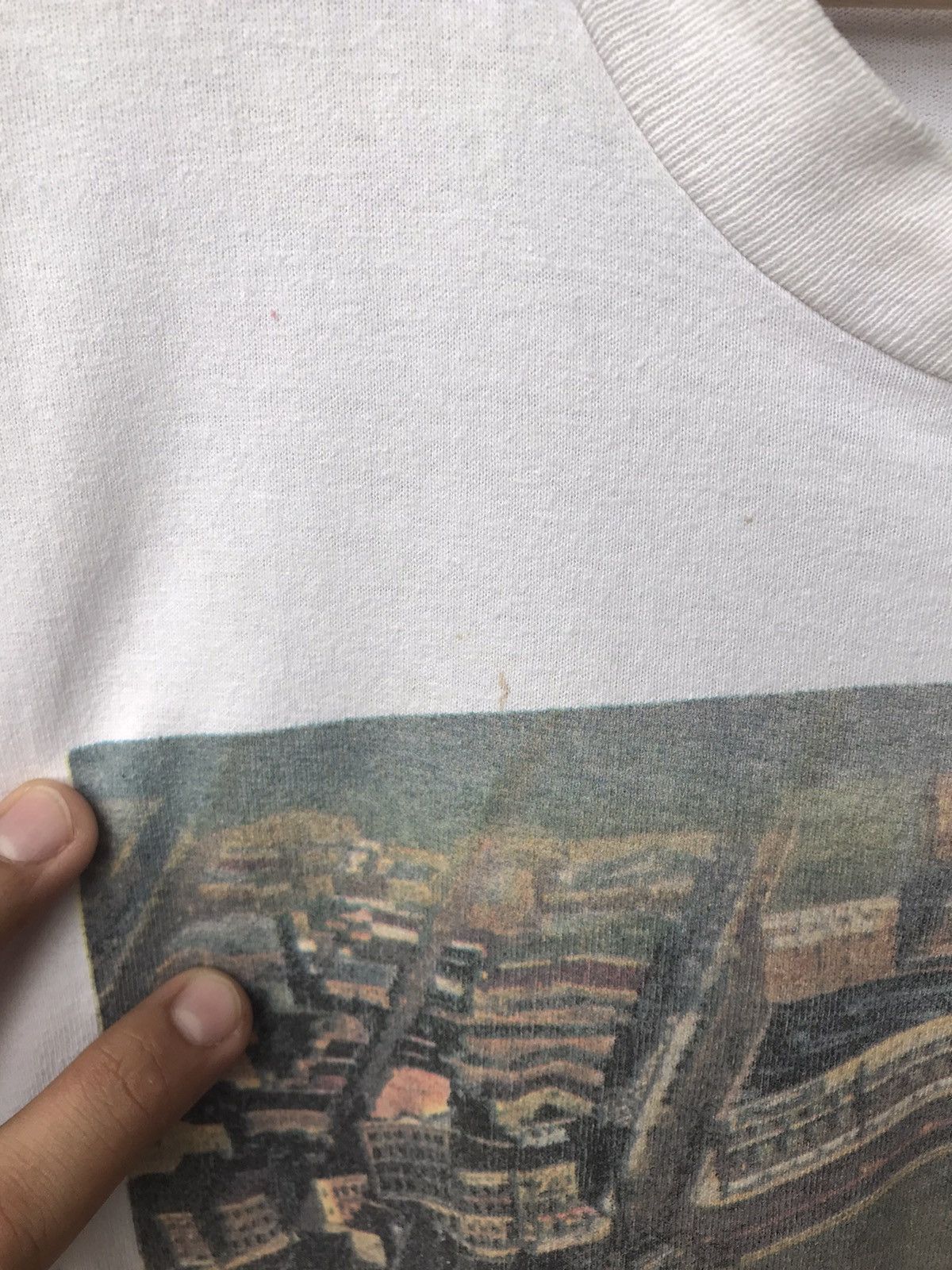 Vintage Vintage Distressed Crosley Field Cincinnati Tee Size US L / EU 52-54 / 3 - 7 Thumbnail