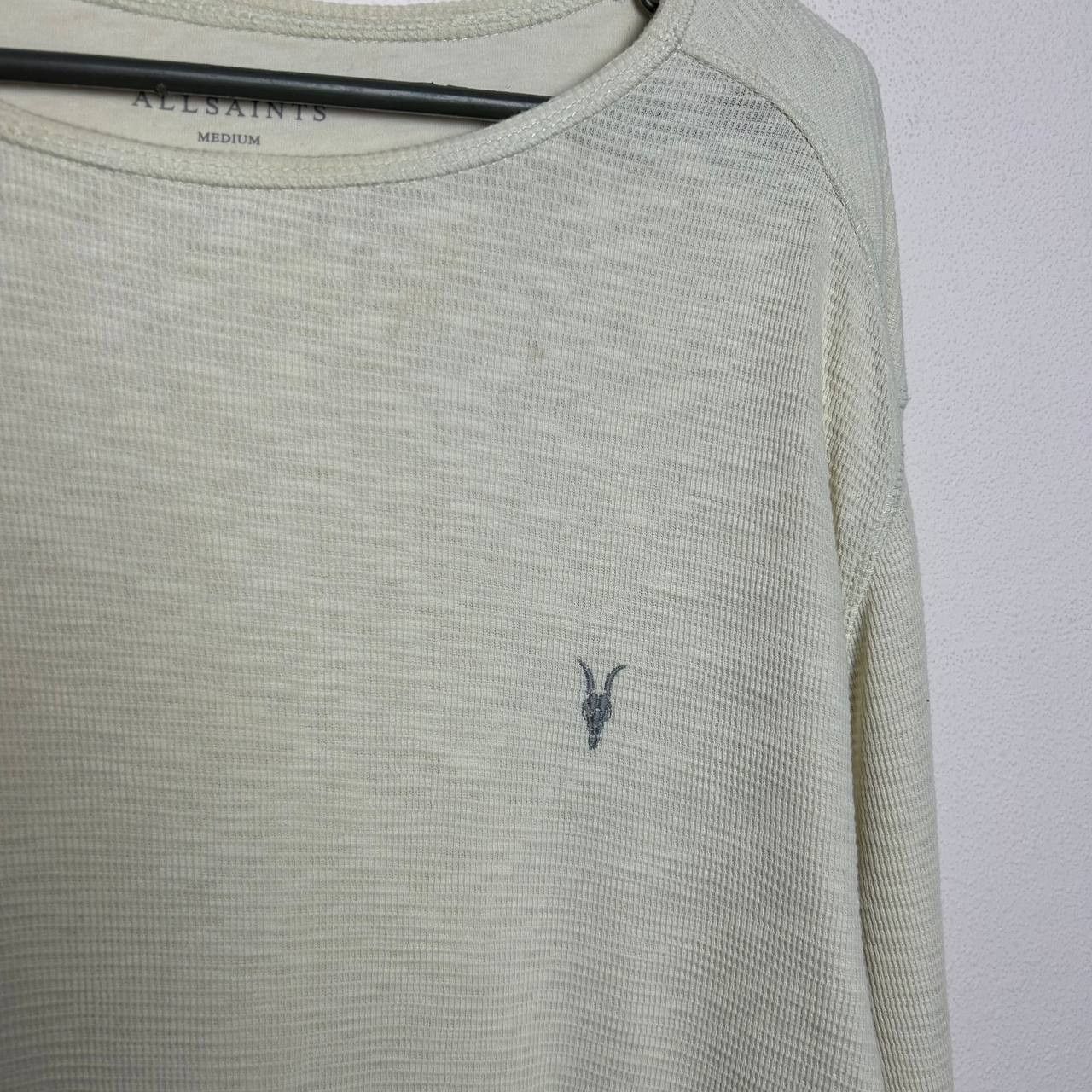 Allsaints Designer Allsaints small logo streetwear basic longsleeve Size US M / EU 48-50 / 2 - 3 Thumbnail