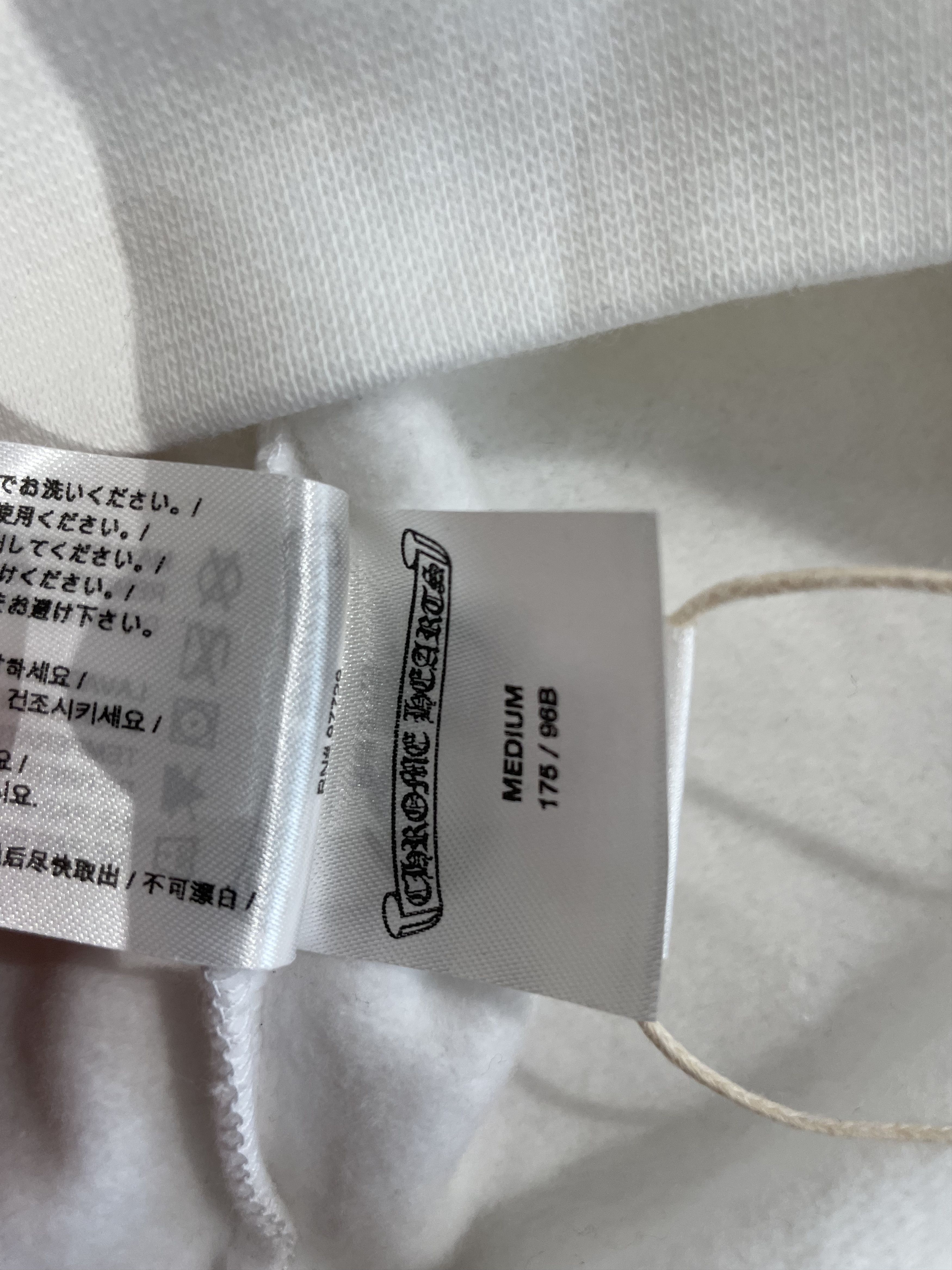 Chrome Hearts Chrome Hearts LOVE YOU Letter White Sweatshirt Size US M / EU 48-50 / 2 - 10 Thumbnail