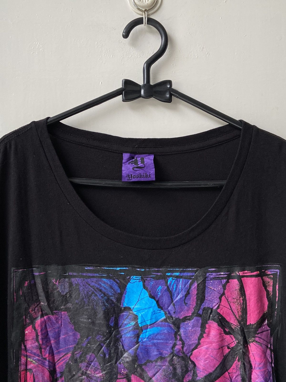 Designer × Issey Miyake × Japanese Brand YOSHIKI Black Motive T-shirt Size US S / EU 44-46 / 1 - 12 Thumbnail