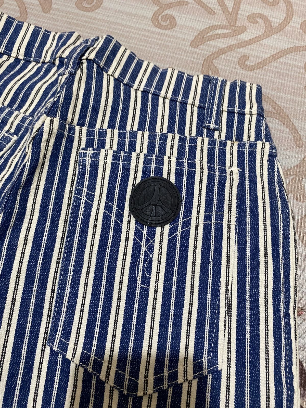 Moschino Moschino Italy Stripe Jeans Denim Women Size 23" - 14 Thumbnail