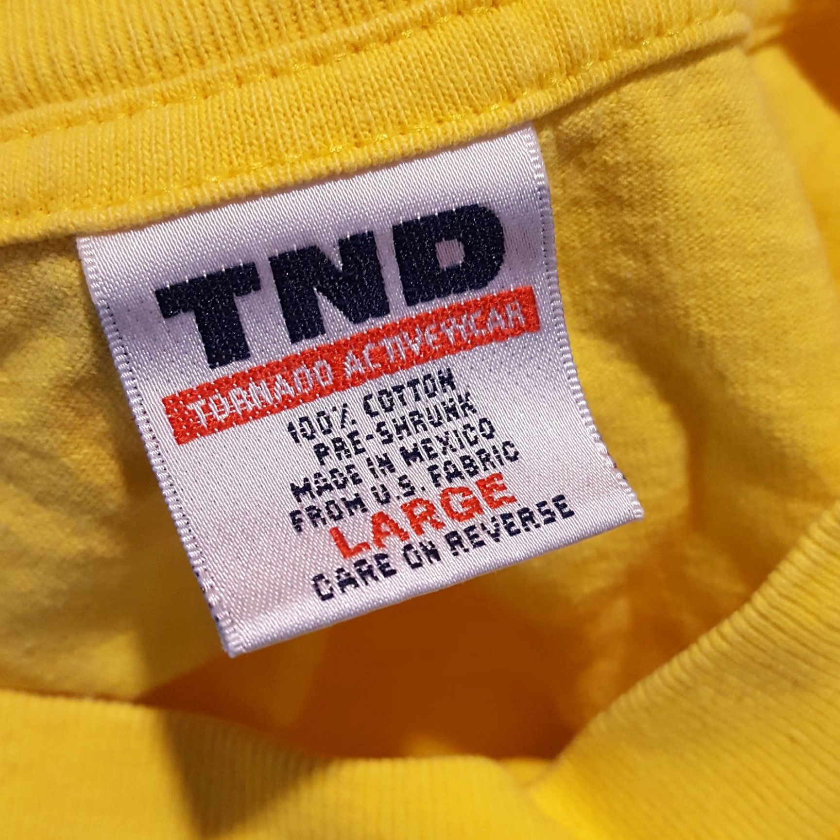 Rainbow VINTAGE San Francisco California Rainbow Men's M Yellow Hipster T Shirt 90s Size US M / EU 48-50 / 2 - 4 Thumbnail