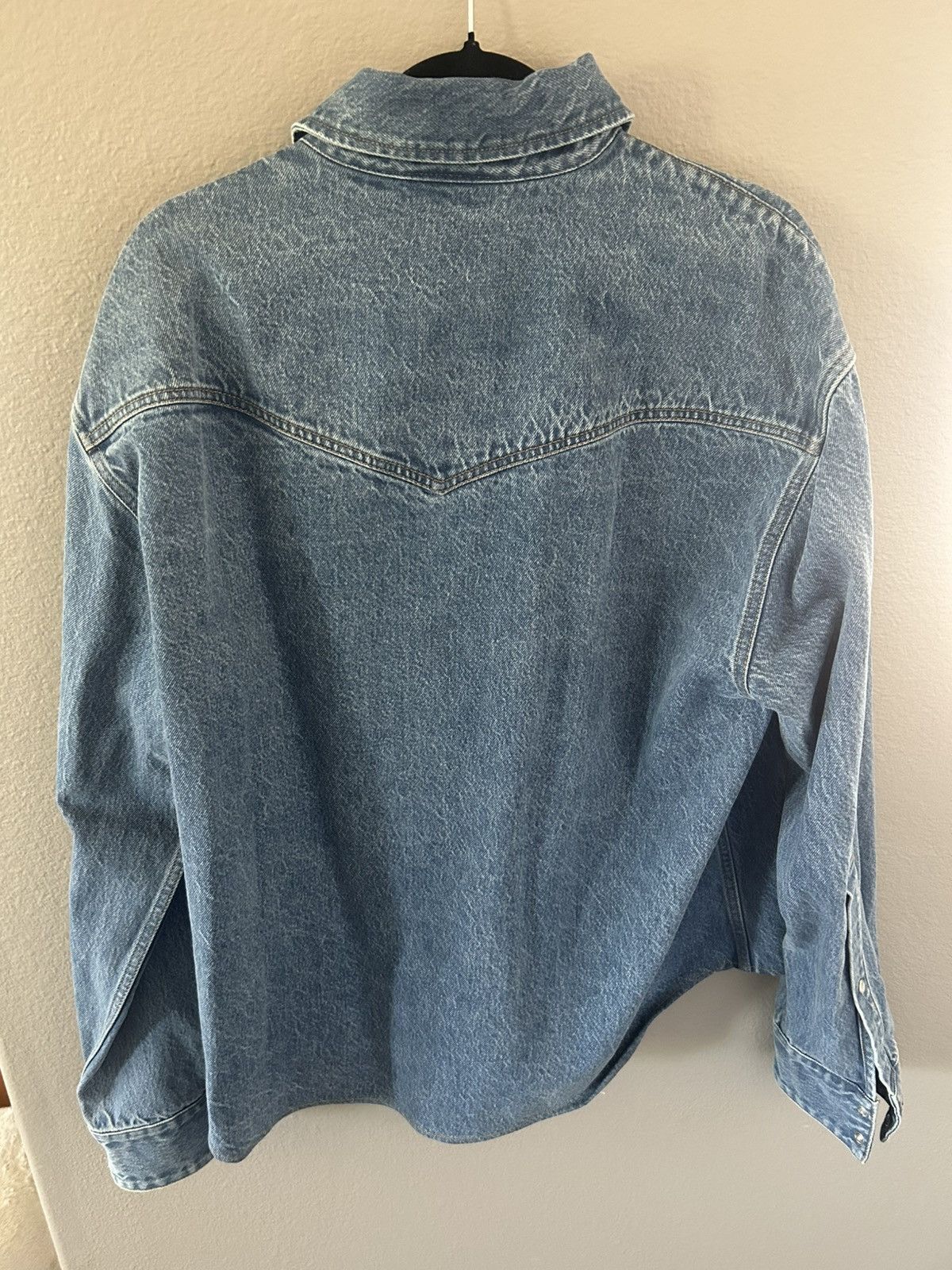 VTMNTS VTMNTS Western Denim Shirt Size US L / EU 52-54 / 3 - 4 Thumbnail