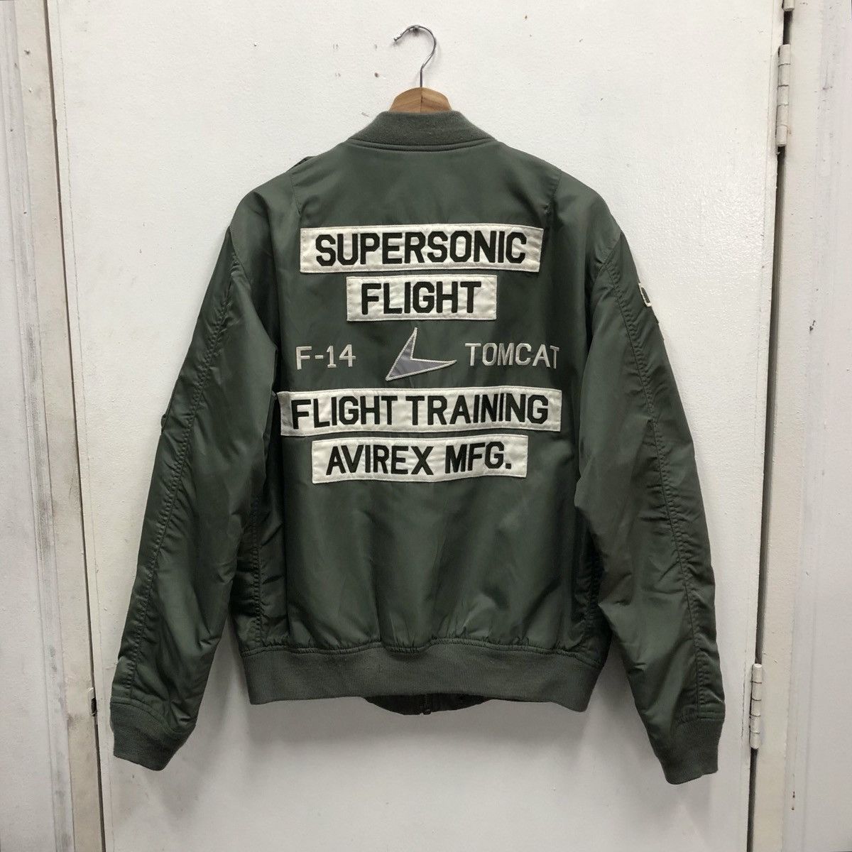 Avirex AVIREX L-2B TOMCAT Ma-1 Flight Bomber Jacket Size US XL / EU 56 / 4 - 17 Thumbnail