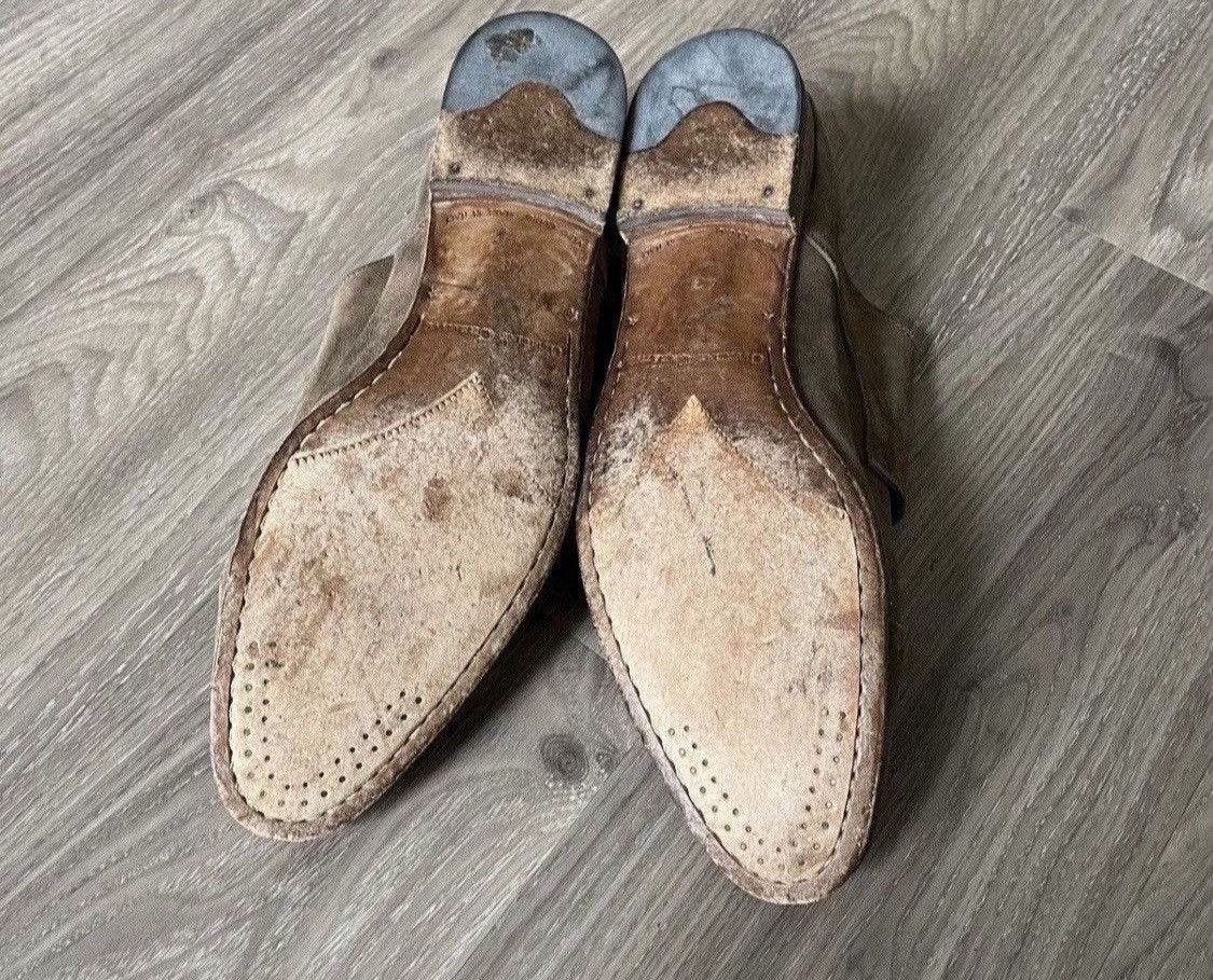 Officine Creative CF Stead Flint Suede Double Monk Shoes Size US 10 / EU 43 - 4 Thumbnail