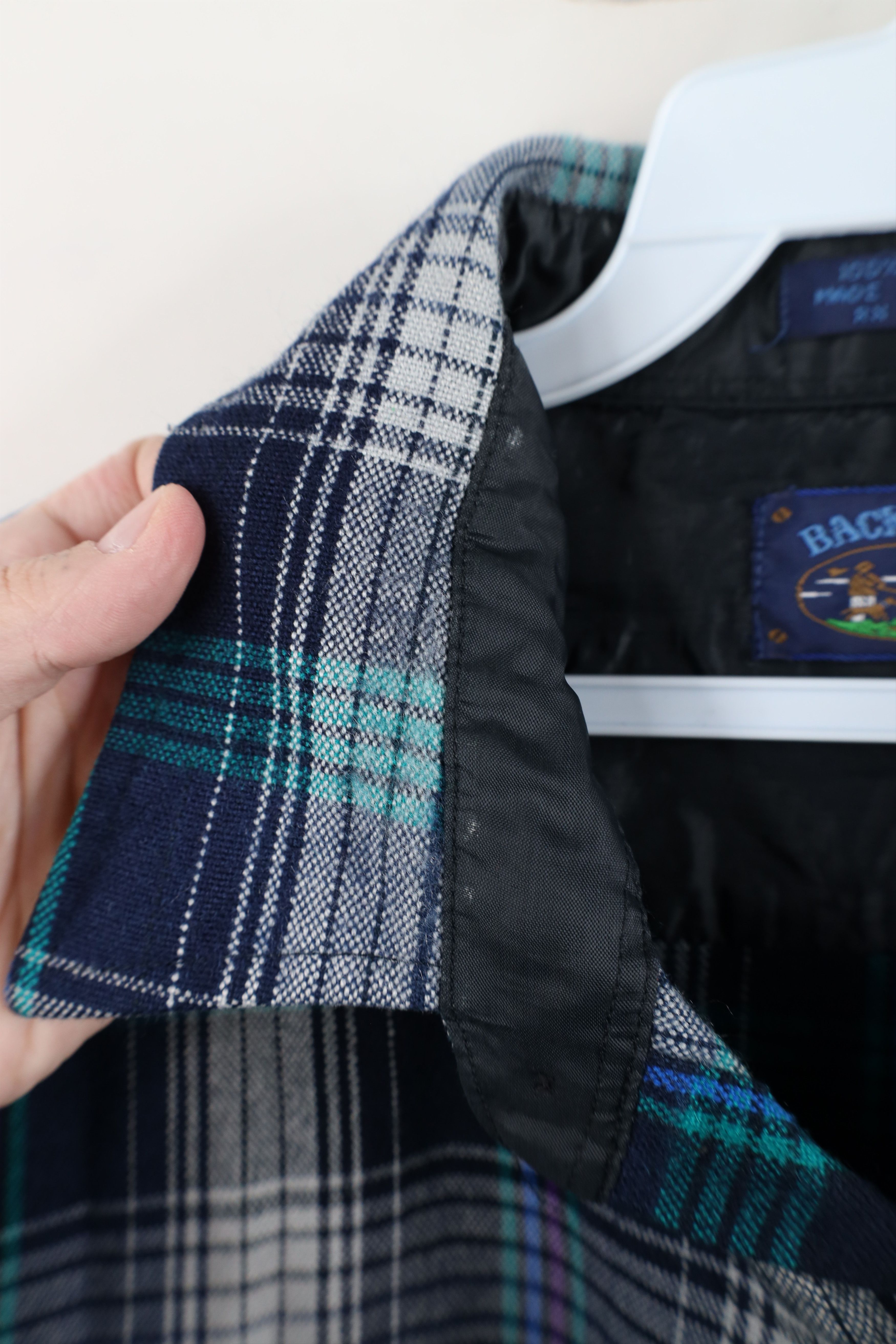 Vintage Vintage 80s 90s Streetwear Double Pocket Button Shirt Plaid Size US XL / EU 56 / 4 - 8 Thumbnail
