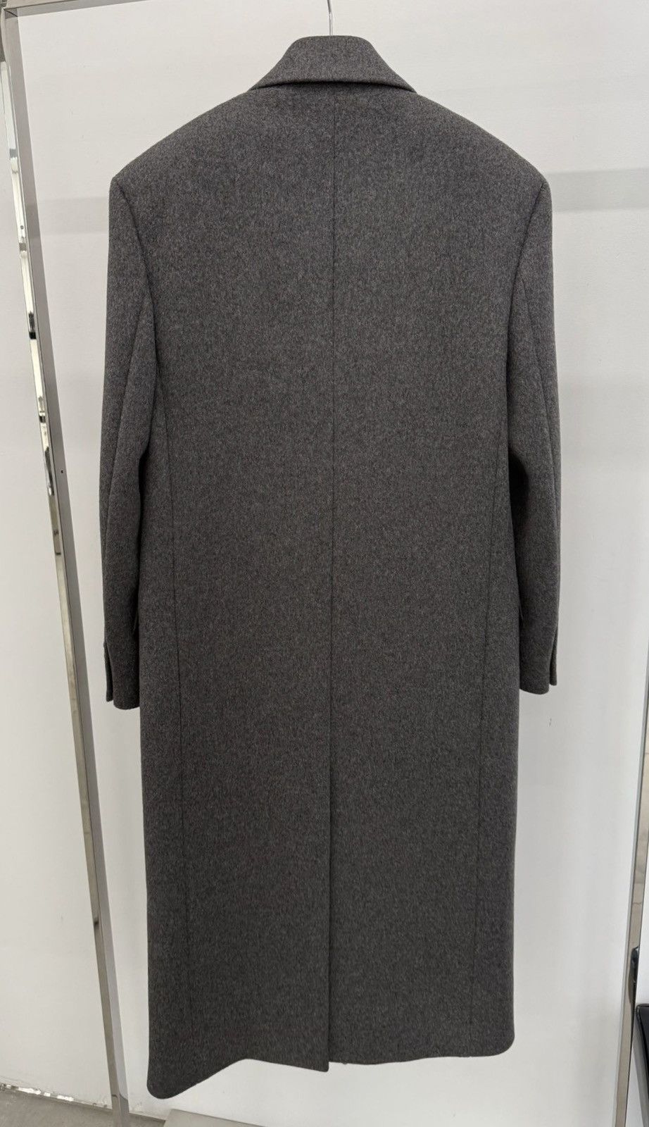Saint Laurent Paris 💥$8.6K VALUE💥Oversized Coat in Wool Grey Size US L / EU 52-54 / 3 - 4 Thumbnail