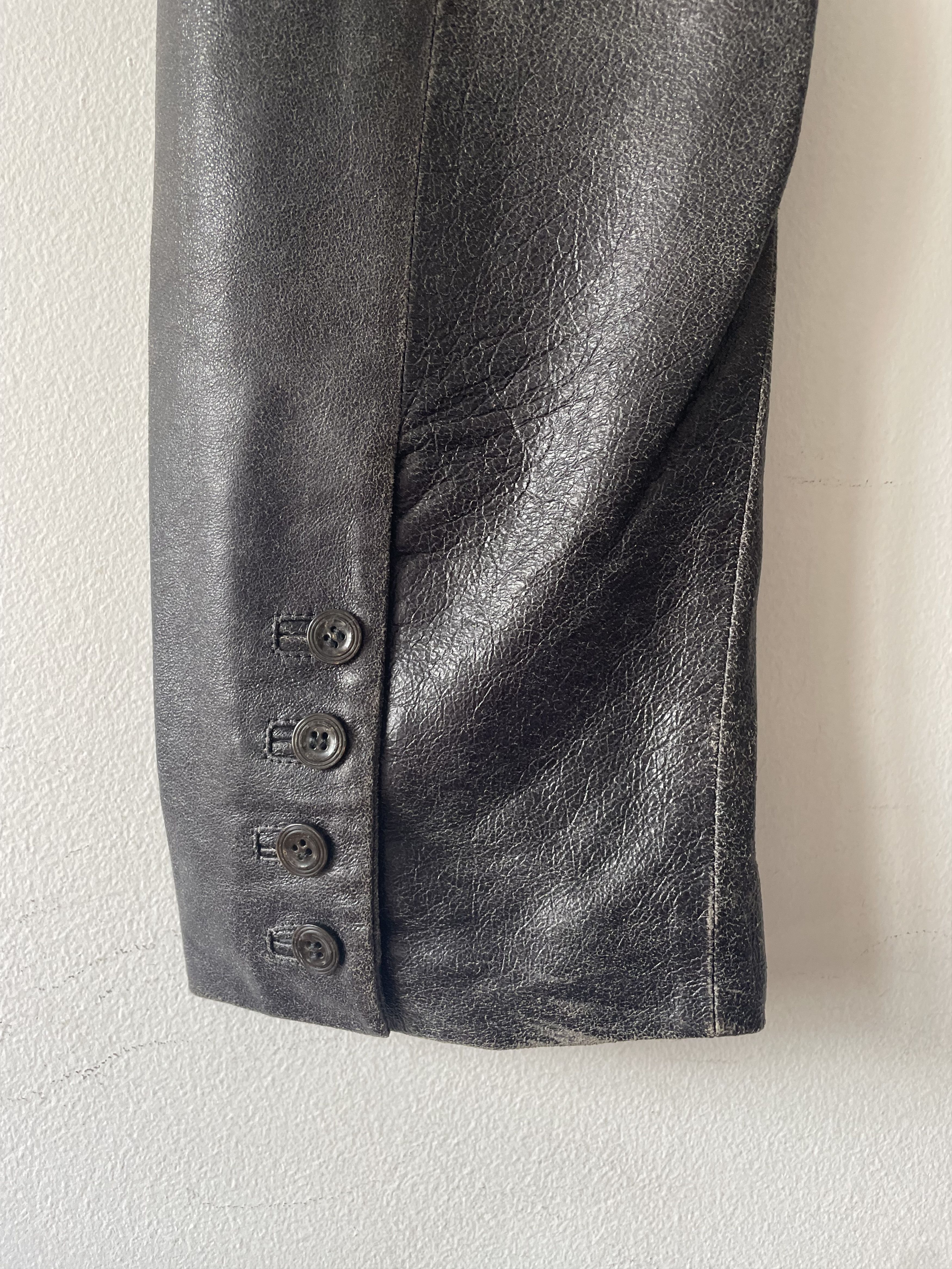 Jean Paul Gaultier Archive lamb leather JPG pants Size 32" / US 10 / IT 46 - 7 Thumbnail