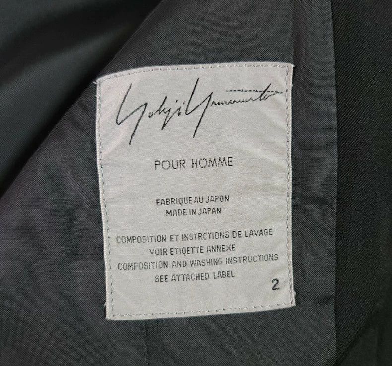 Yohji Yamamoto Yohji Yamamoto size 2 2000ss Defective Wool Suit Size 36R - 7 Thumbnail
