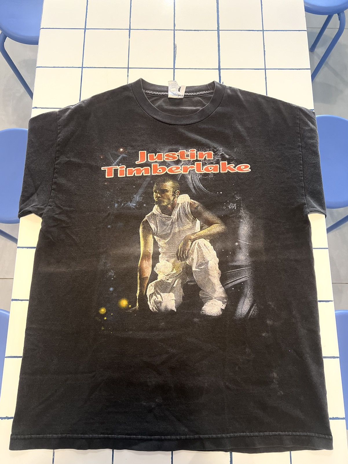 Vintage 🔥RARE🔥Early 2000 Justin timberlake parking lot Size US L / EU 52-54 / 3 - 1 Thumbnail