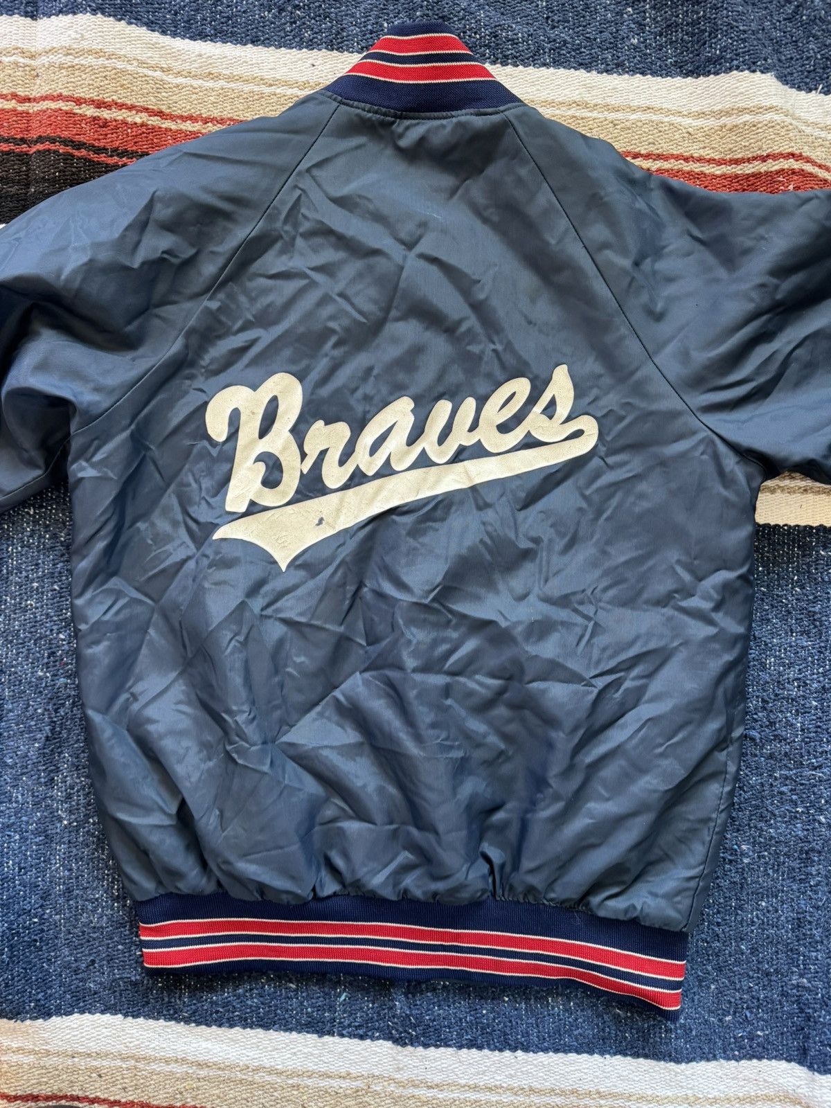 Vintage Vintage varsity nylon jacket Size US S / EU 44-46 / 1 - 4 Thumbnail