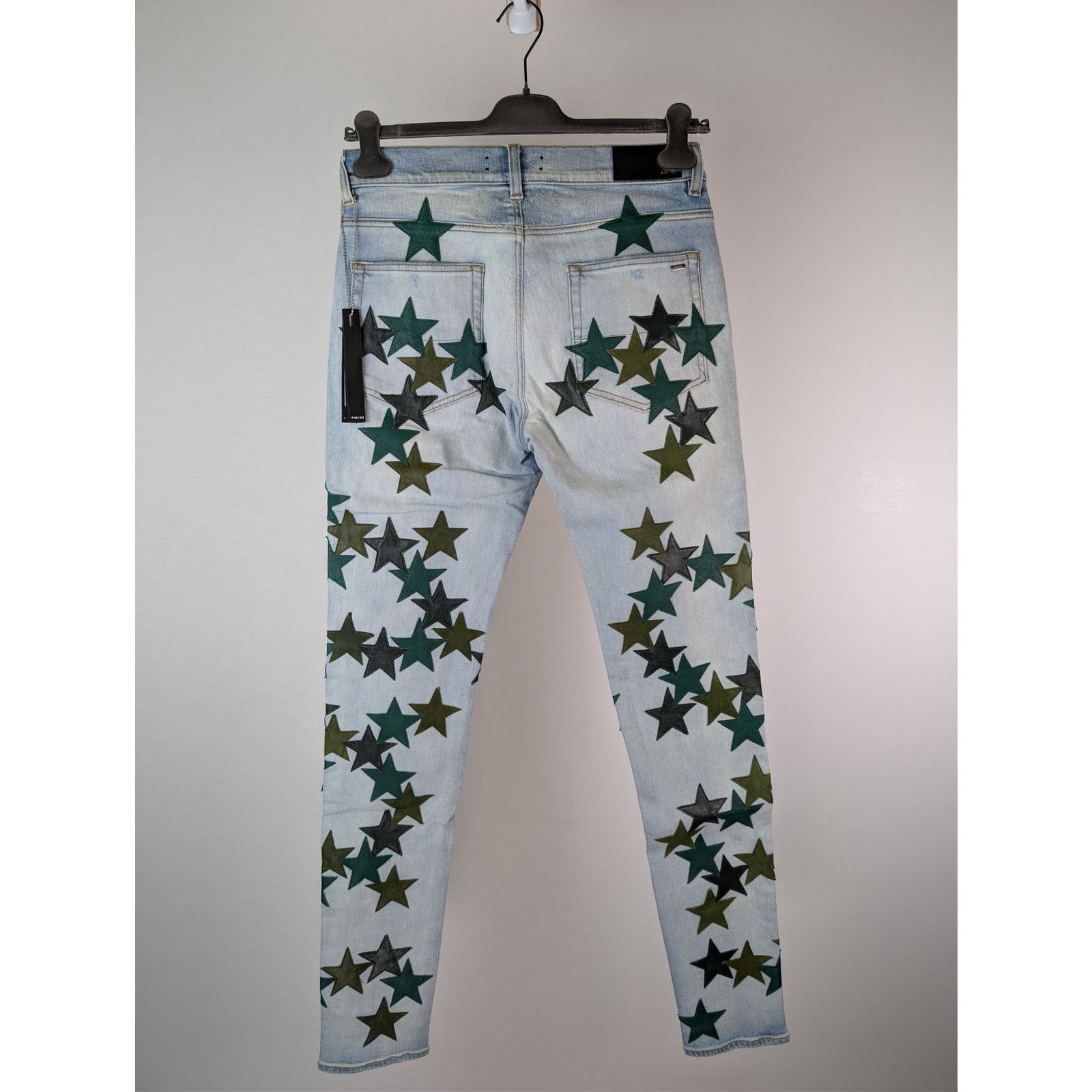 Amiri o1rshd1 Chemist Jean Denim Jeans in Light Indigo Size US 32 / EU 48 - 18 Thumbnail
