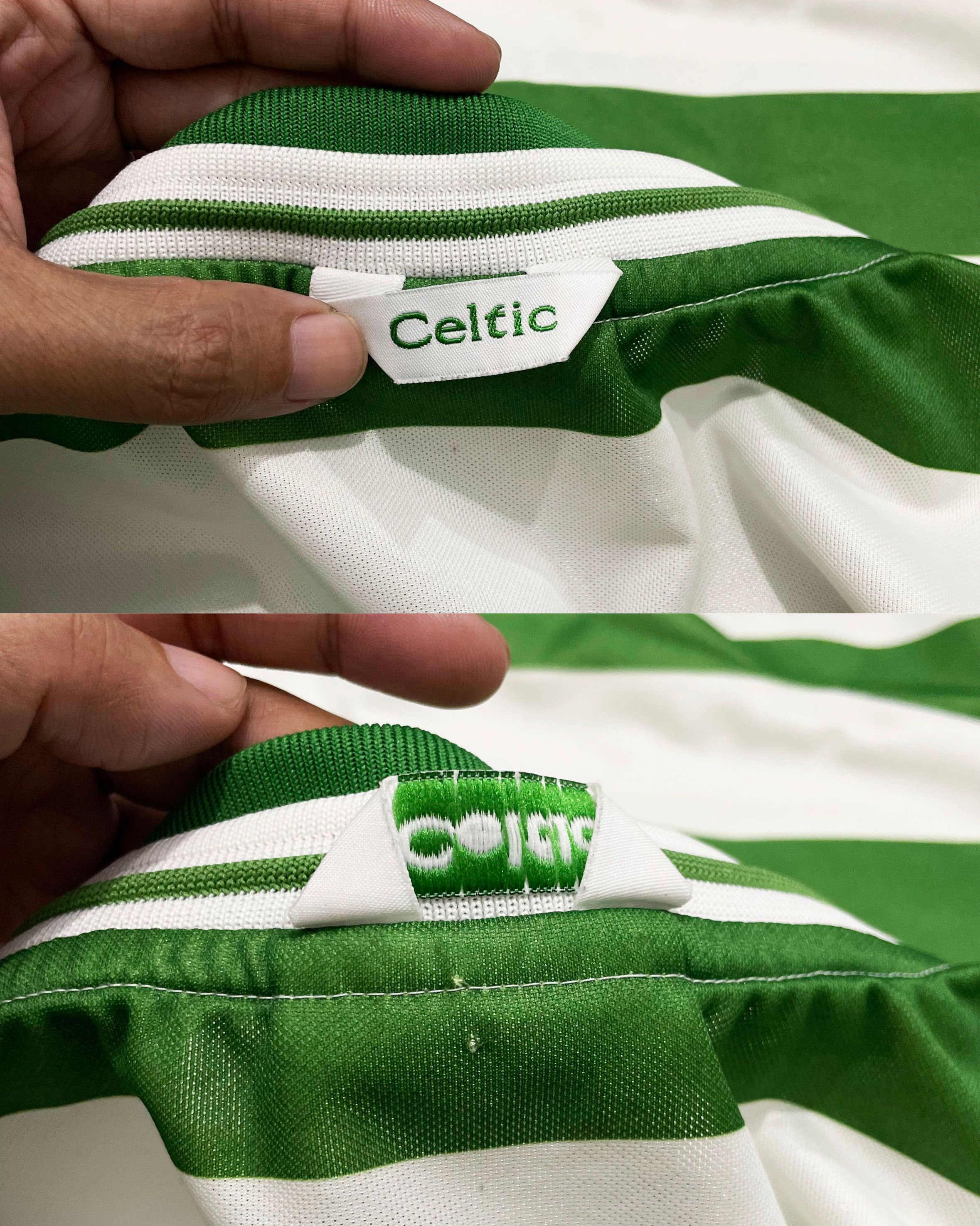 Umbro Celtic Home Kit 1999 2000 2001 Size US XL / EU 56 / 4 - 6 Thumbnail