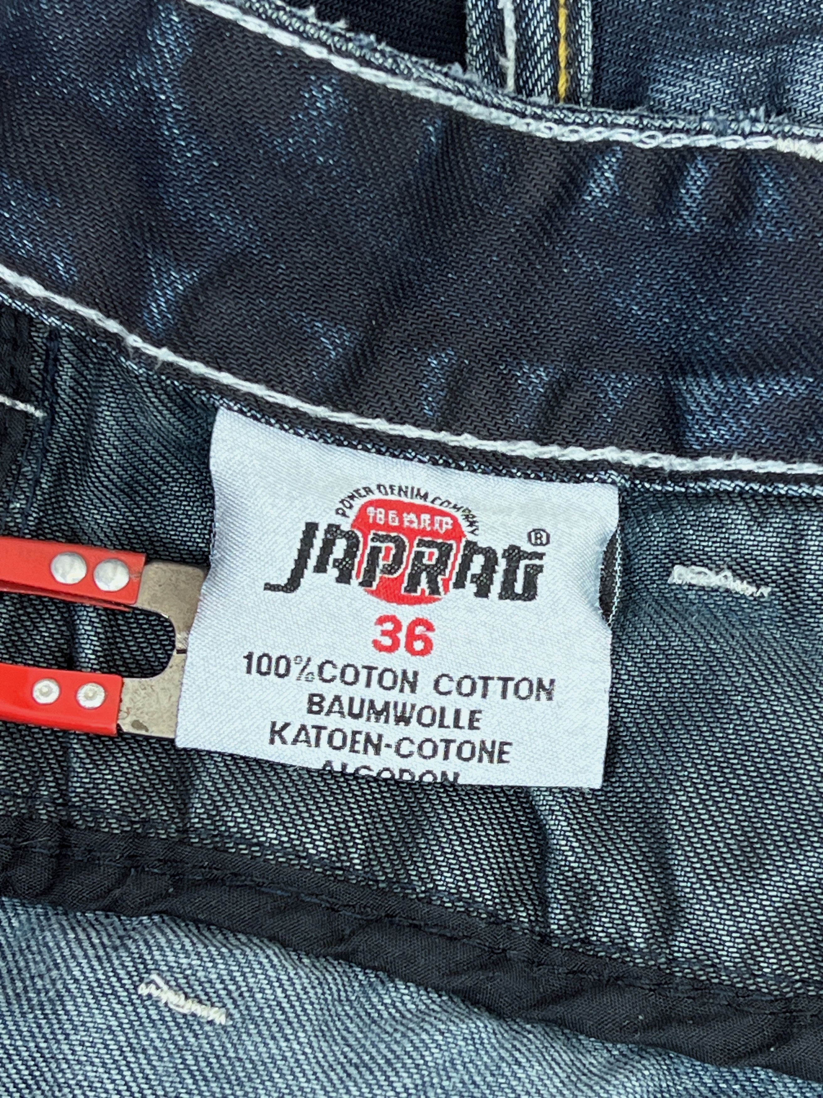 Japanese Brand Japrag Denim By Okishana Samoko Japanese Jeans Pants Size US 36 / EU 52 - 22 Thumbnail