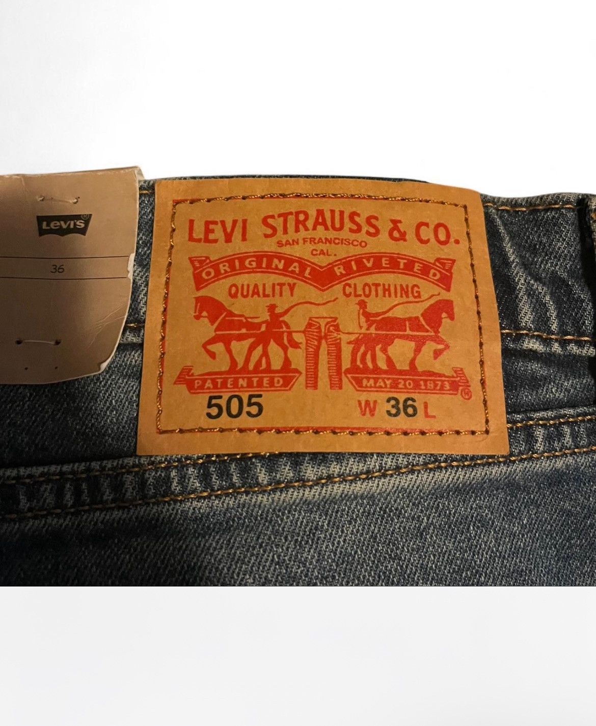 Levi's Levi’s Jean shorts - Never worn(still has tag) Size US 36 / EU 52 - 4 Thumbnail