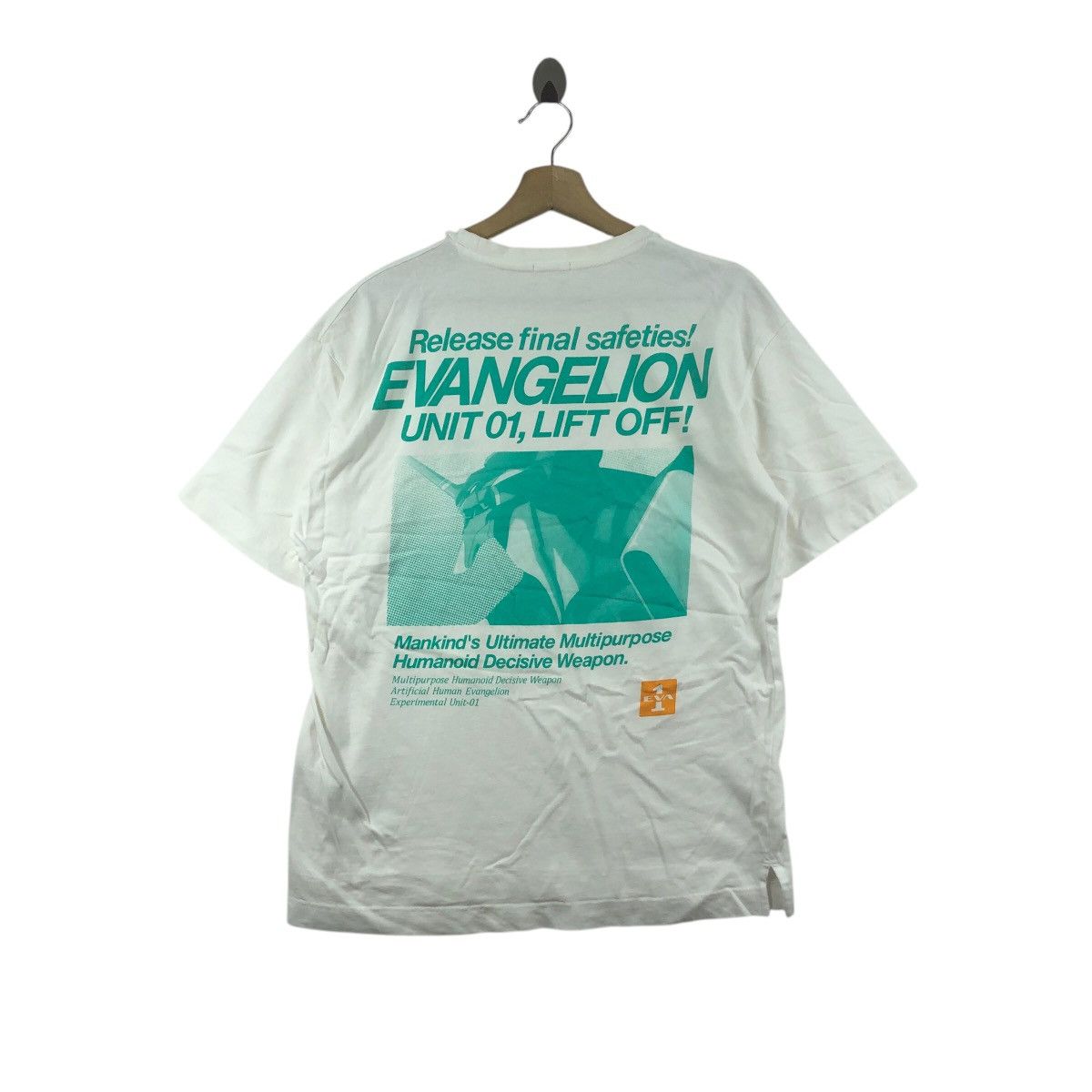 Vintage GU x EVANGELION UNIT 01 Shinji Ikari Anime Manga Tee Shirt Size US M / EU 48-50 / 2 - 3 Thumbnail