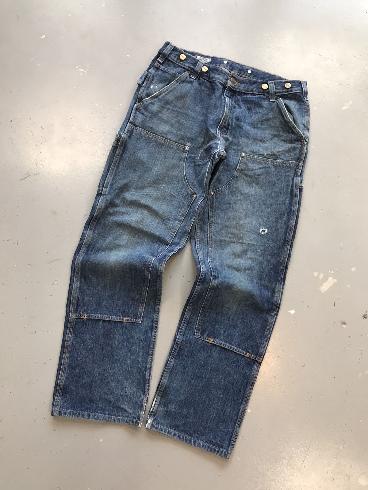 Carhartt × Vintage Vintage Carhartt double knee denim Size US 34 / EU 50 - 2 Thumbnail