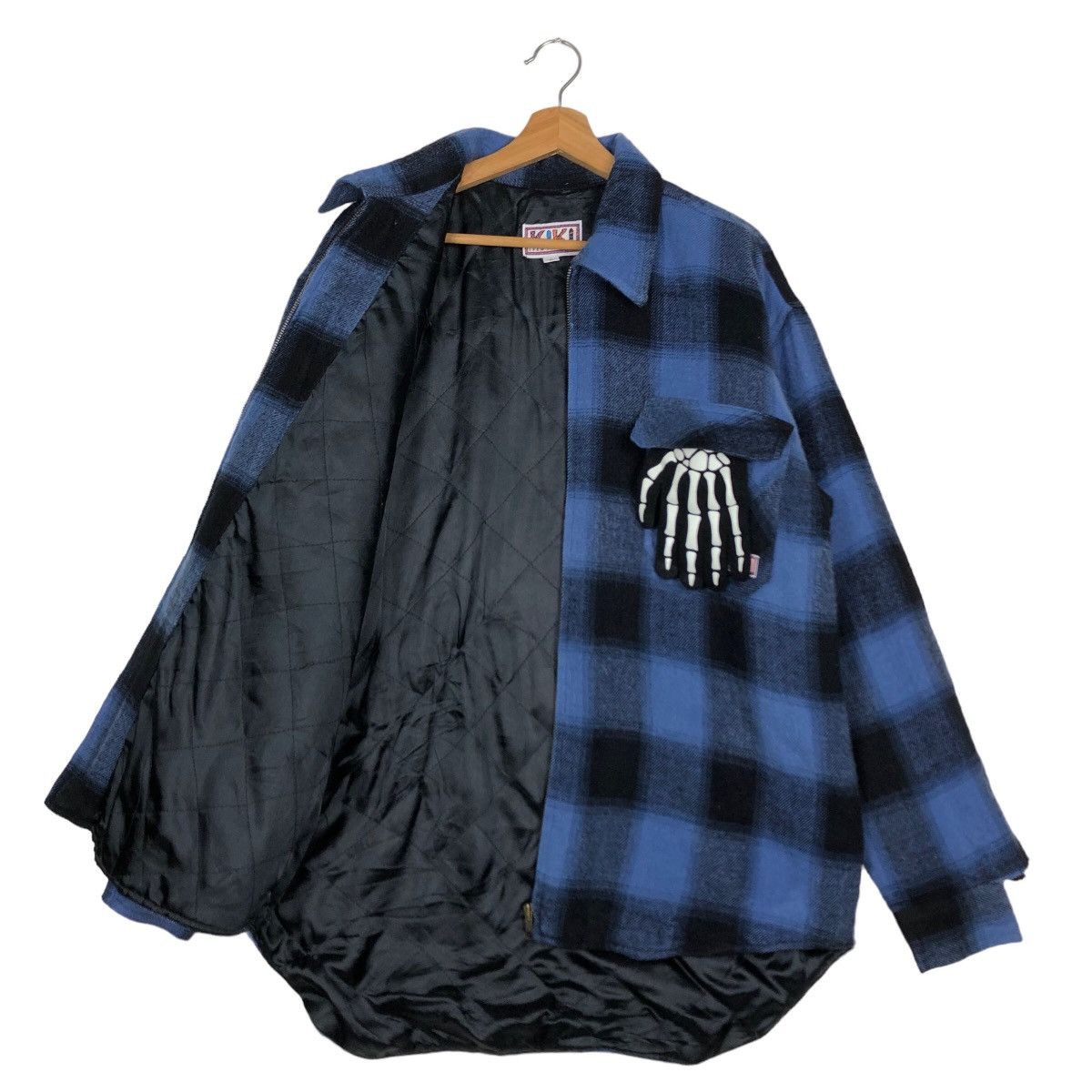 Japanese Brand 🔥90’s Vintage Chore Jacket Kiki Snow Paradise Tartan Design Size US L / EU 52-54 / 3 - 9 Thumbnail