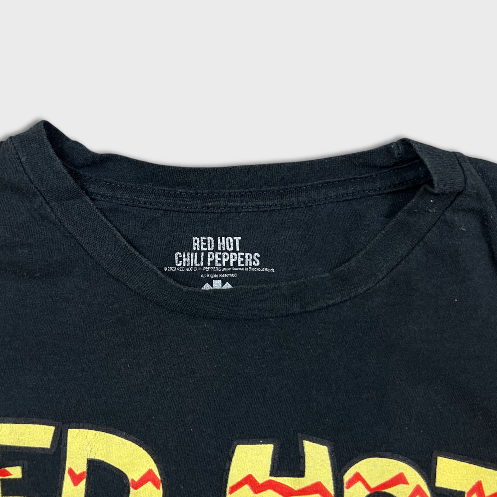 Band Tees × Vintage 2023 Red Hot Chili Peppers T Shirt 3XL Fire Squid Band Tee Size US XXL / EU 58 / 5 - 2 Thumbnail