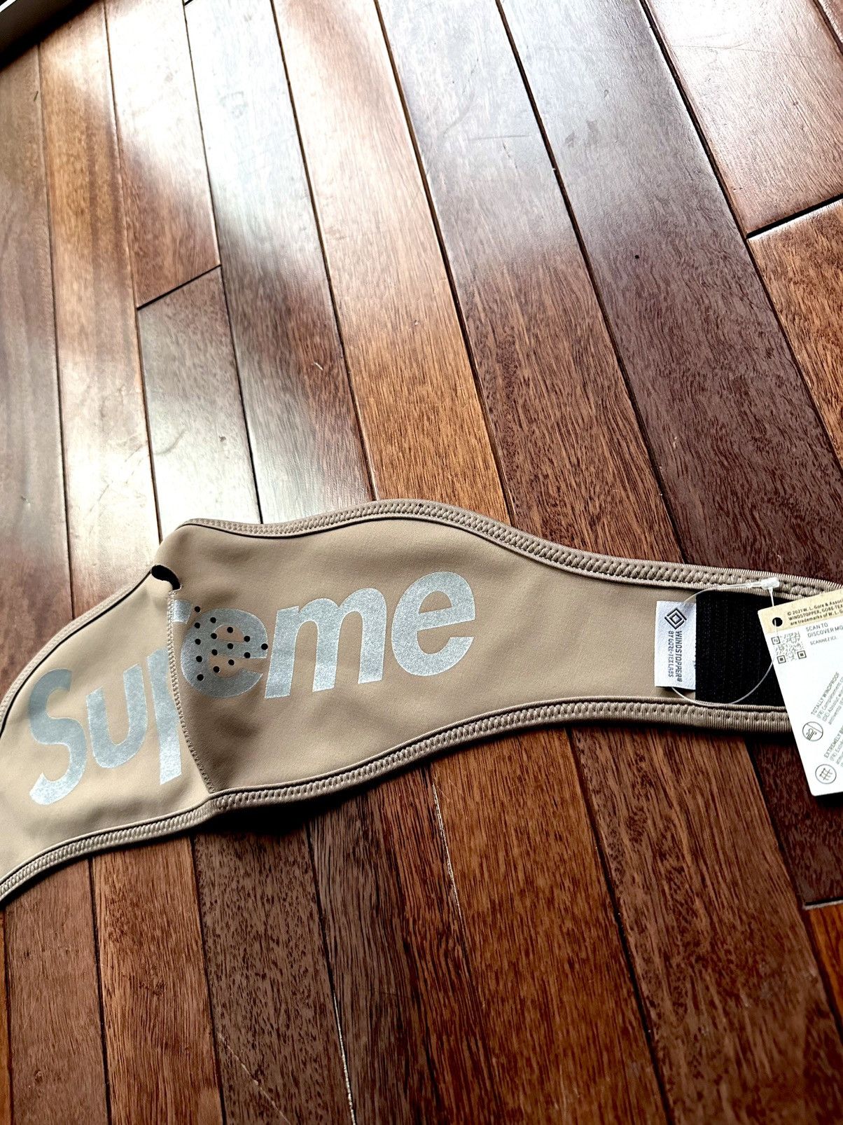 Supreme Supreme Windstopper 3M Facemask - Taupe Size ONE SIZE - 4 Thumbnail