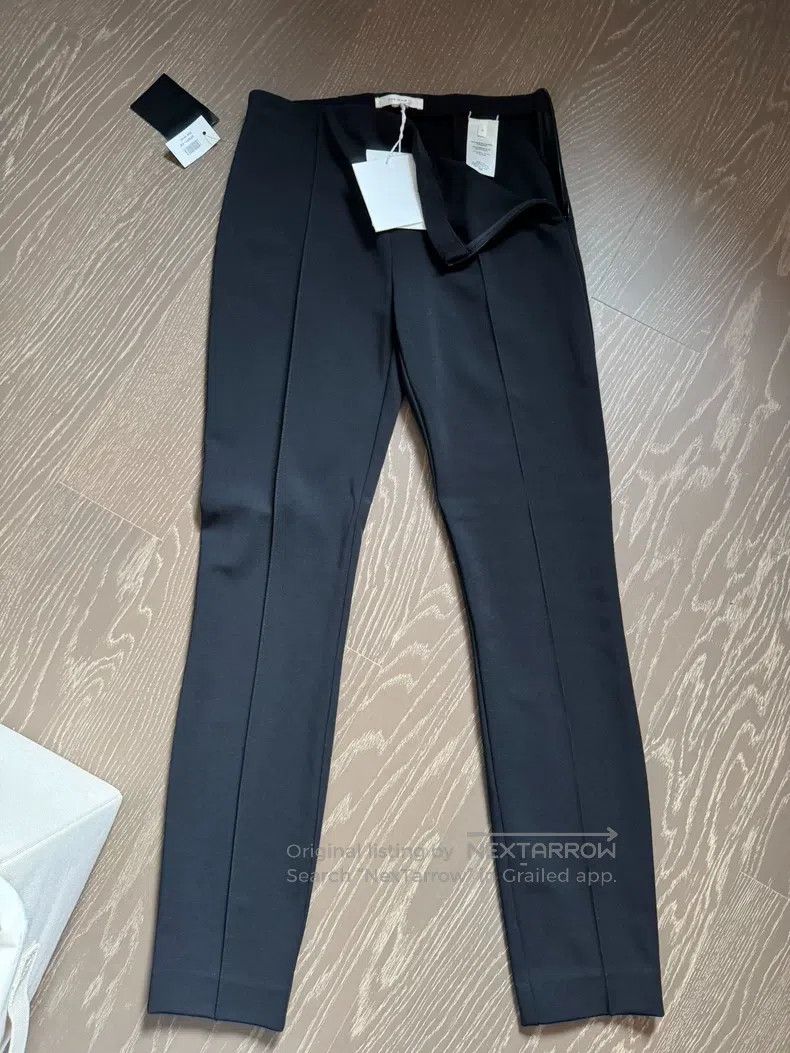 The Row The Row size S Black Straight Leg Pants Size 24" / US 00 / IT 34 - 1 Thumbnail