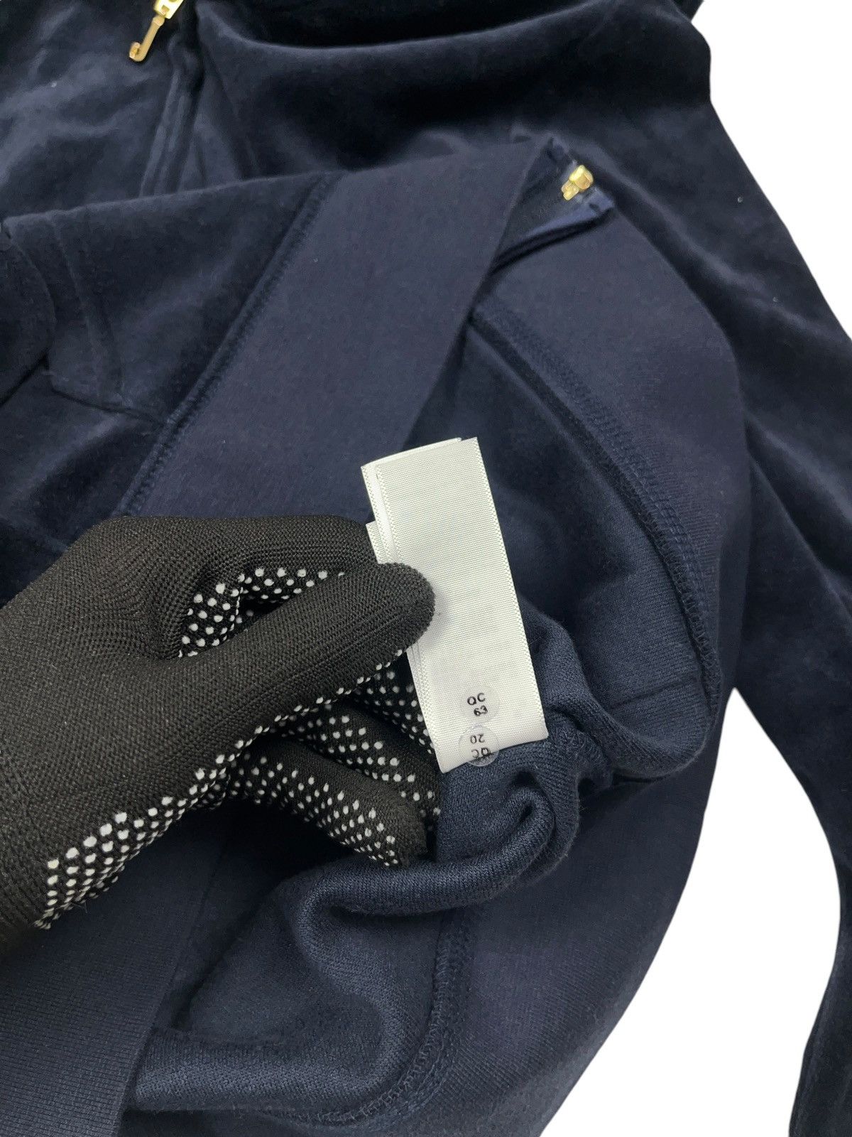 Juicy Couture Vintage y2k Juicy Couture Big Logo Velour Track Suit Size M / US 6-8 / IT 42-44 - 10 Thumbnail
