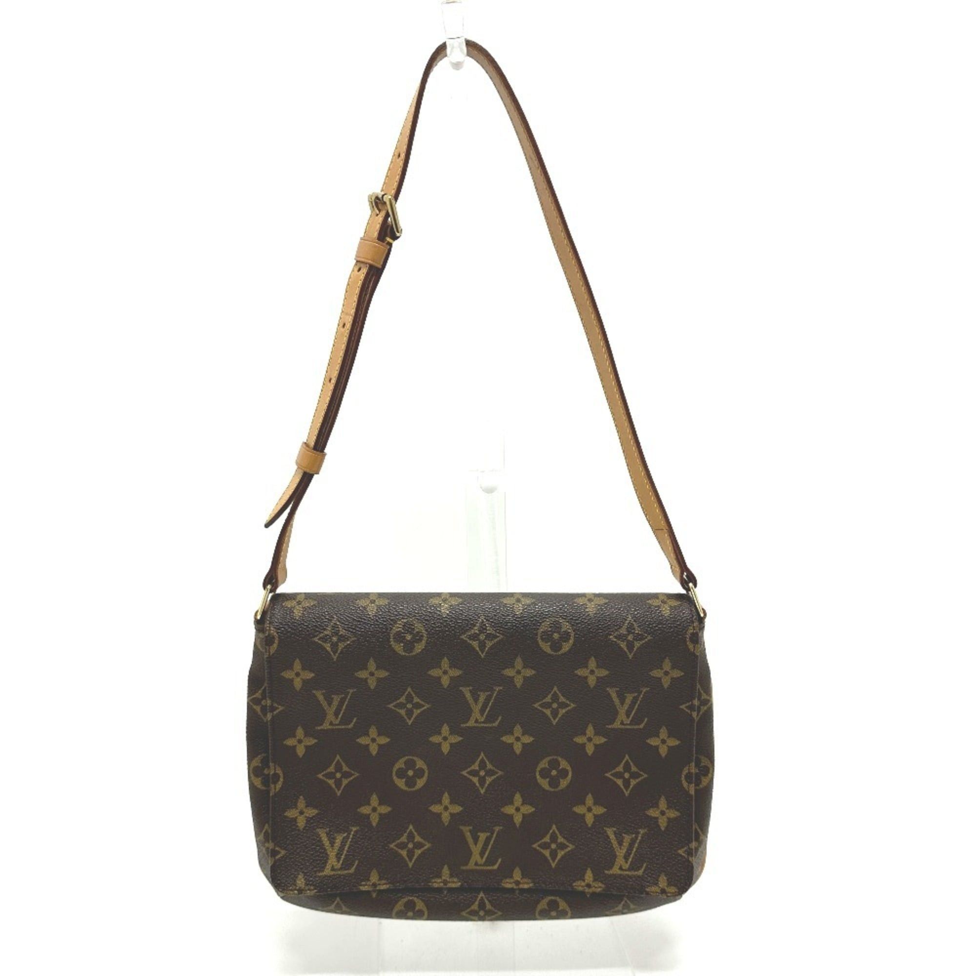 LOUIS VUITTON M51257 Musette Tango Shoulder Bag in Monogram Canvas Brown