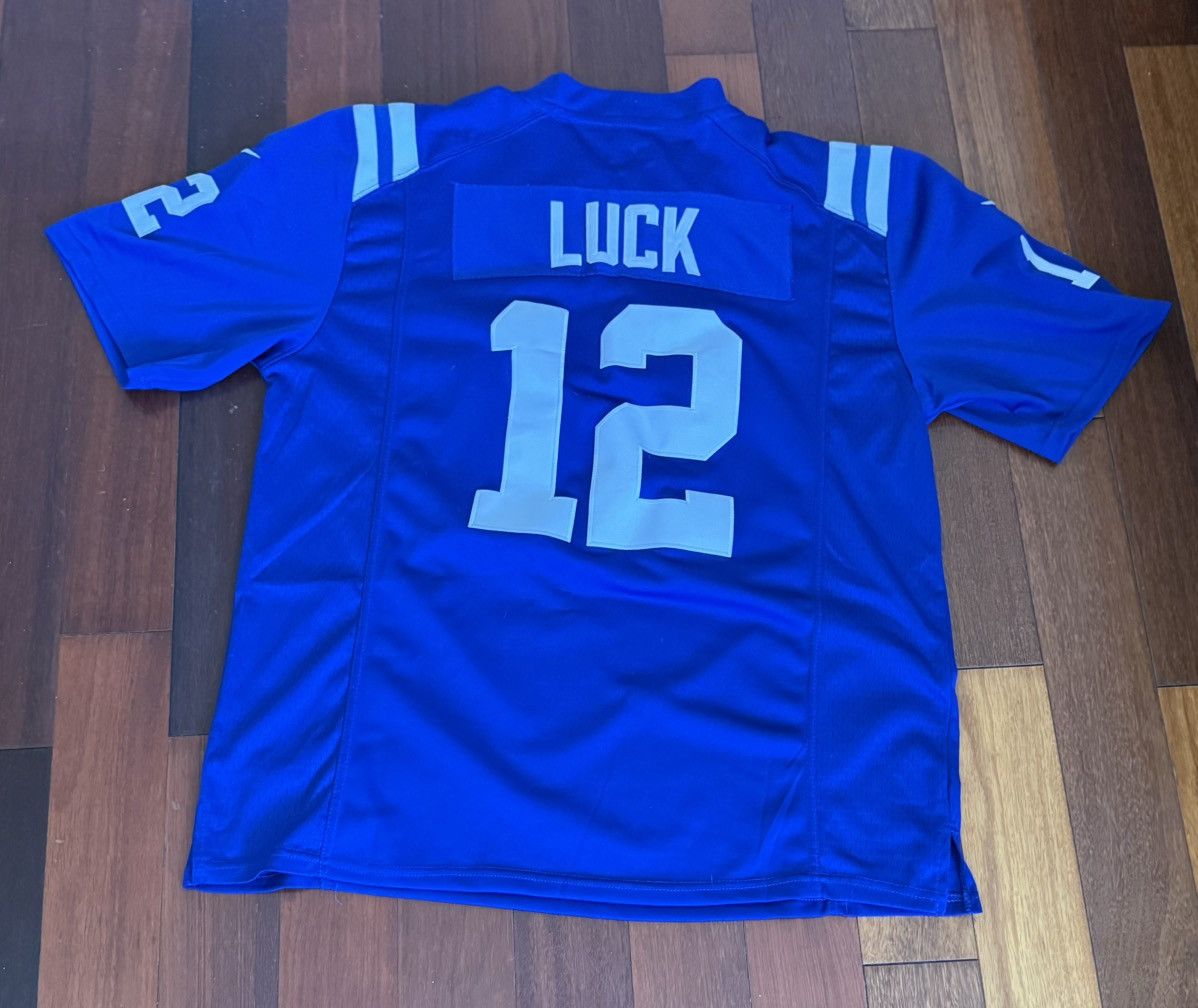 Nike Andrew Luck Indianapolis Colts Vintage Stitched Jersey Size US M / EU 48-50 / 2 - 4 Thumbnail