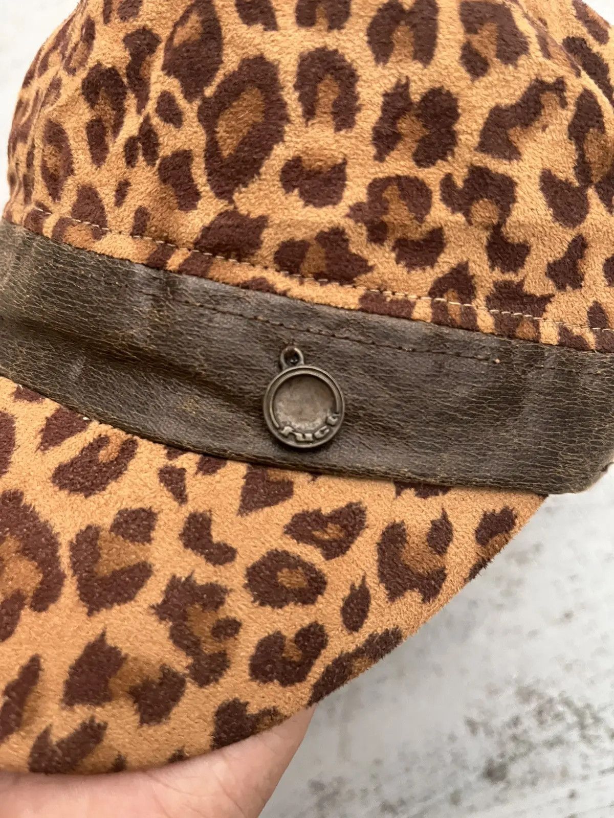 Vintage Vintage Fuct Leopard Motif Hat Size ONE SIZE - 2 Thumbnail