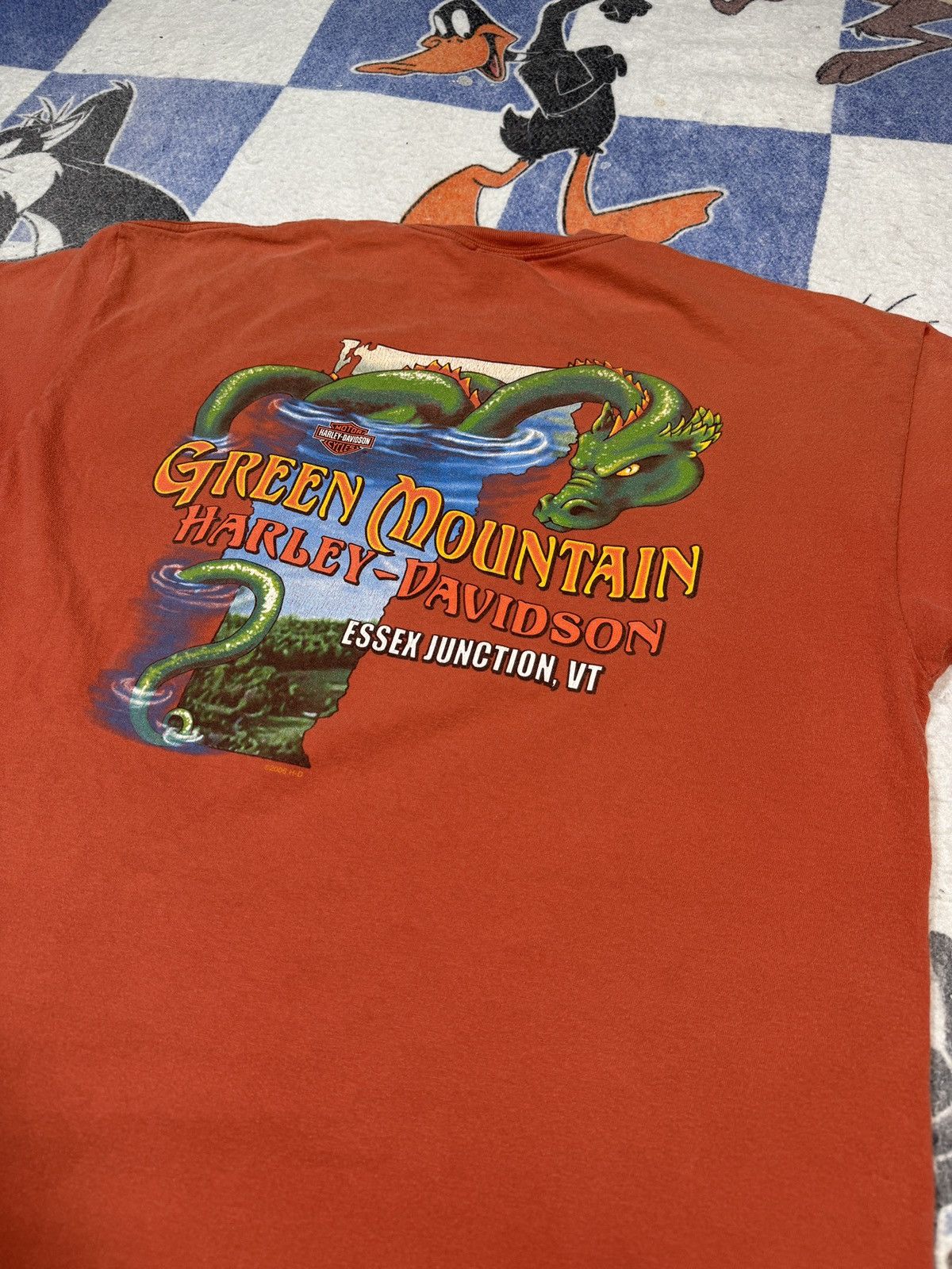 Harley Davidson Harley big logo dragon tee Size US XL / EU 56 / 4 - 4 Thumbnail