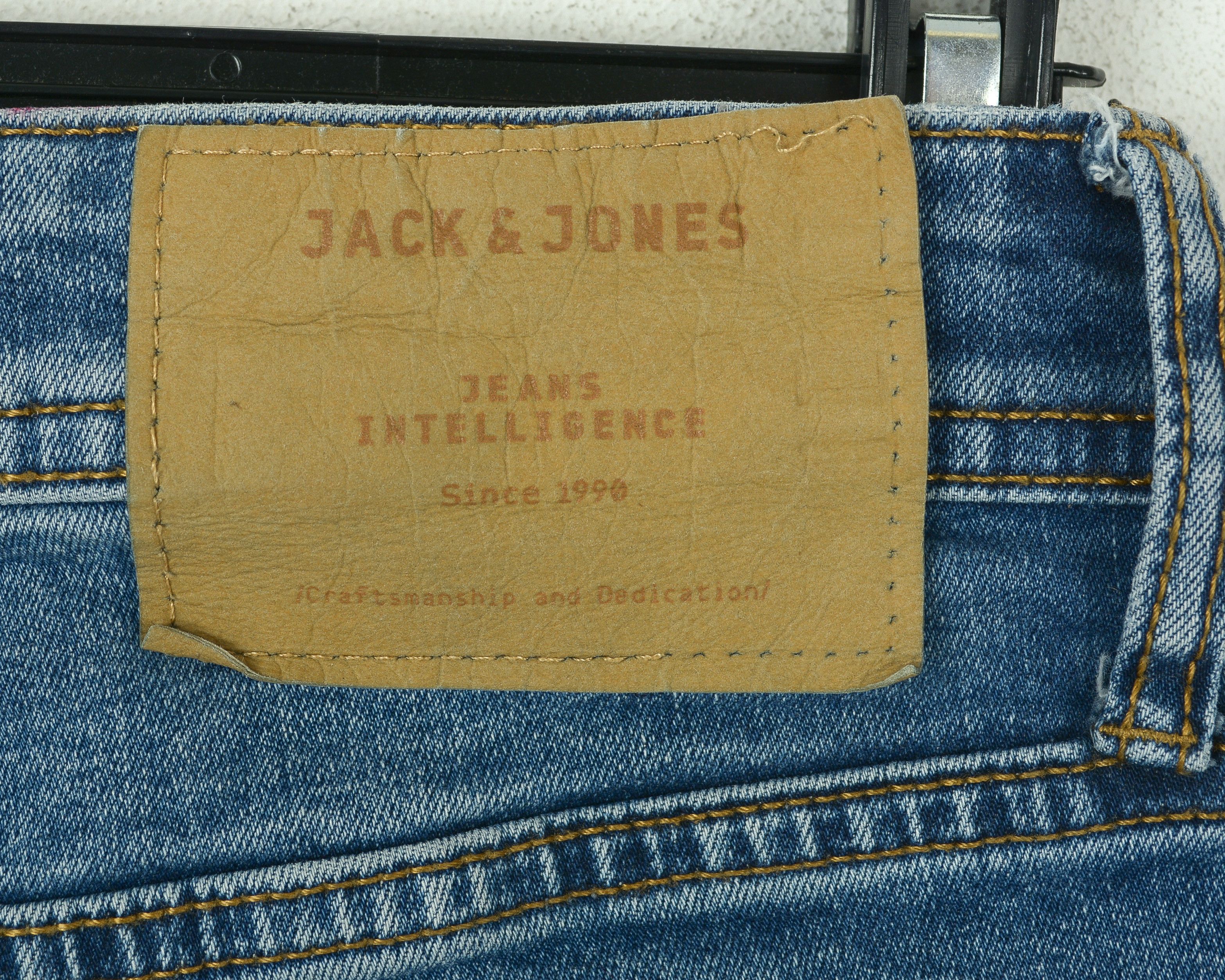 Jack & Jones Glenn W27 L32 Slim Tapered Leg Jeans Denim Pants Trousers Size US 27 - 5 Thumbnail