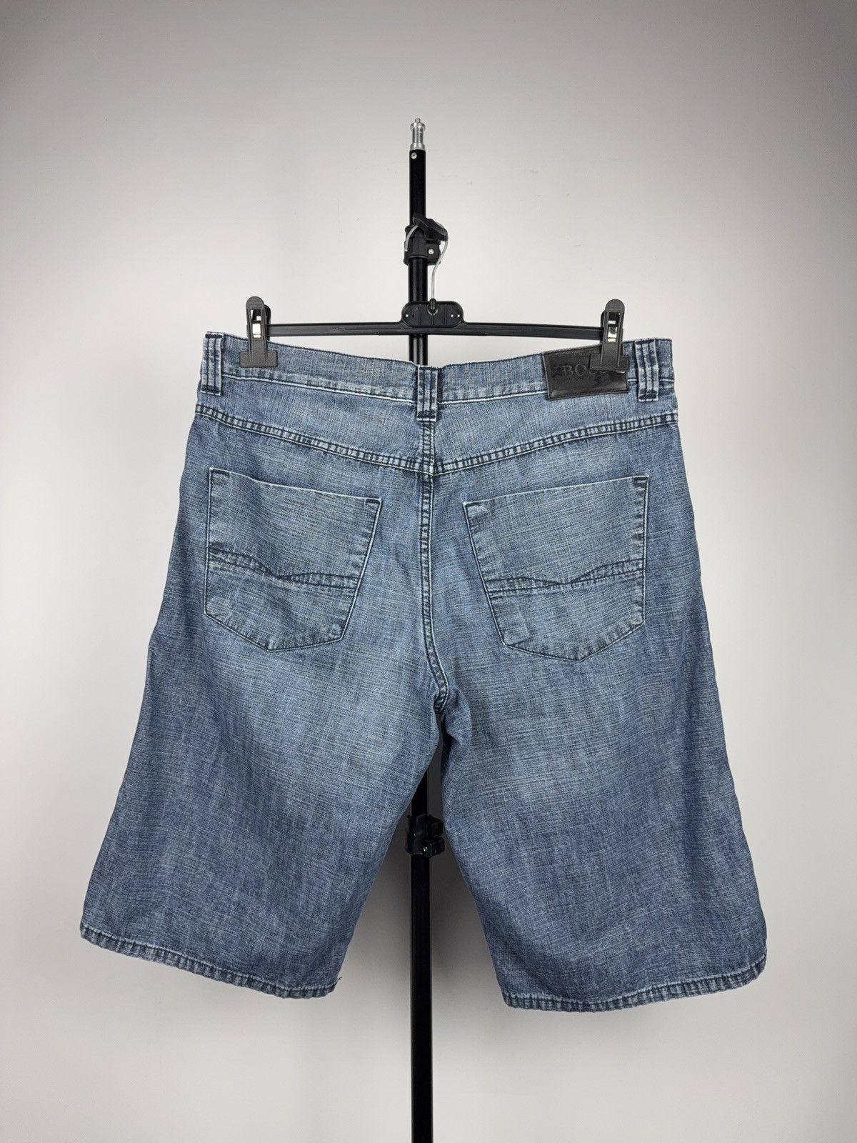 Hugo Boss Retro 90s Hugo Boss Vintage Y2K Durango Denim Shorts Size US 35 - 6 Thumbnail