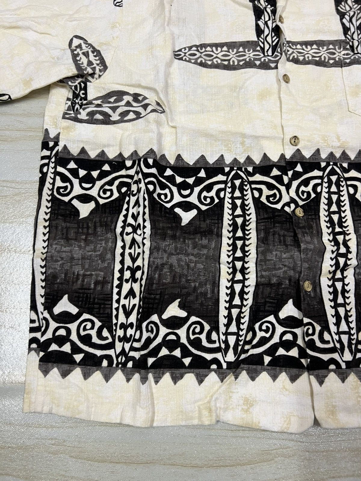 Vintage 70s KoleKole Hawaiian Faded Very Rare Shirt Size US XL / EU 56 / 4 - 2 Thumbnail