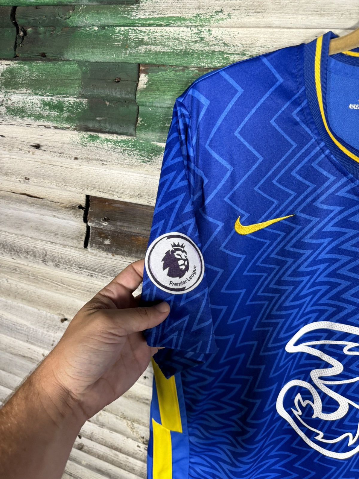 Nike CHELSEA LONDON ENGLAND HOME FOOTBALL SHIRT 2021-2022 JERSEY Size US XL / EU 56 / 4 - 5 Thumbnail