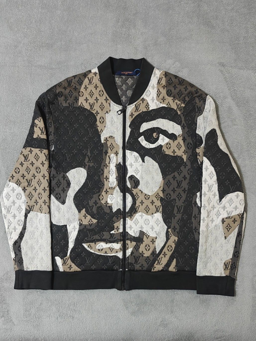 Louis Vuitton Monogram Face Bomber Jacket Size L