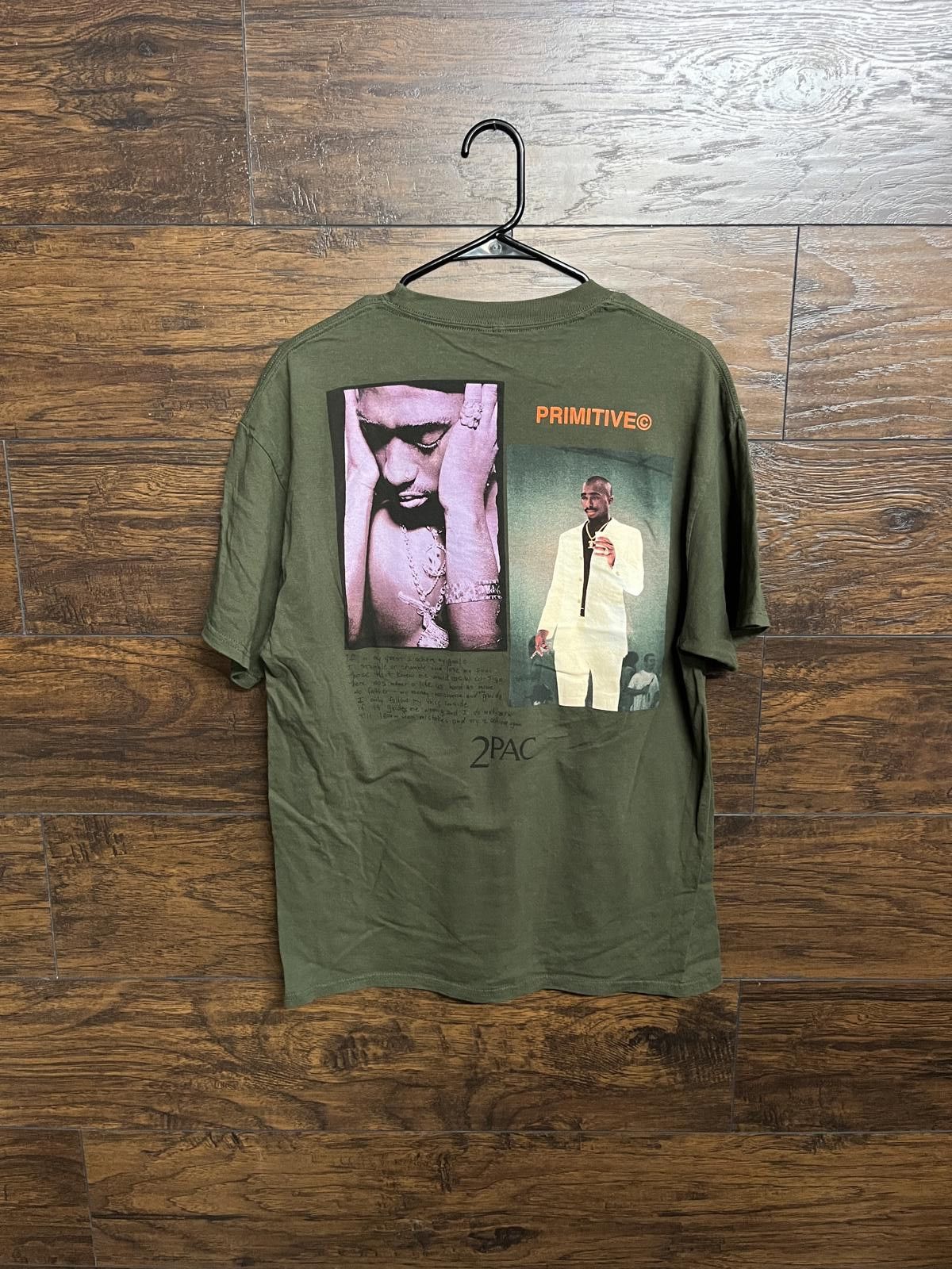 Primitive T-shirt 2pac x Primitive Skateboards Collab Tupac Shirt - L Size US L / EU 52-54 / 3 - 1 Thumbnail