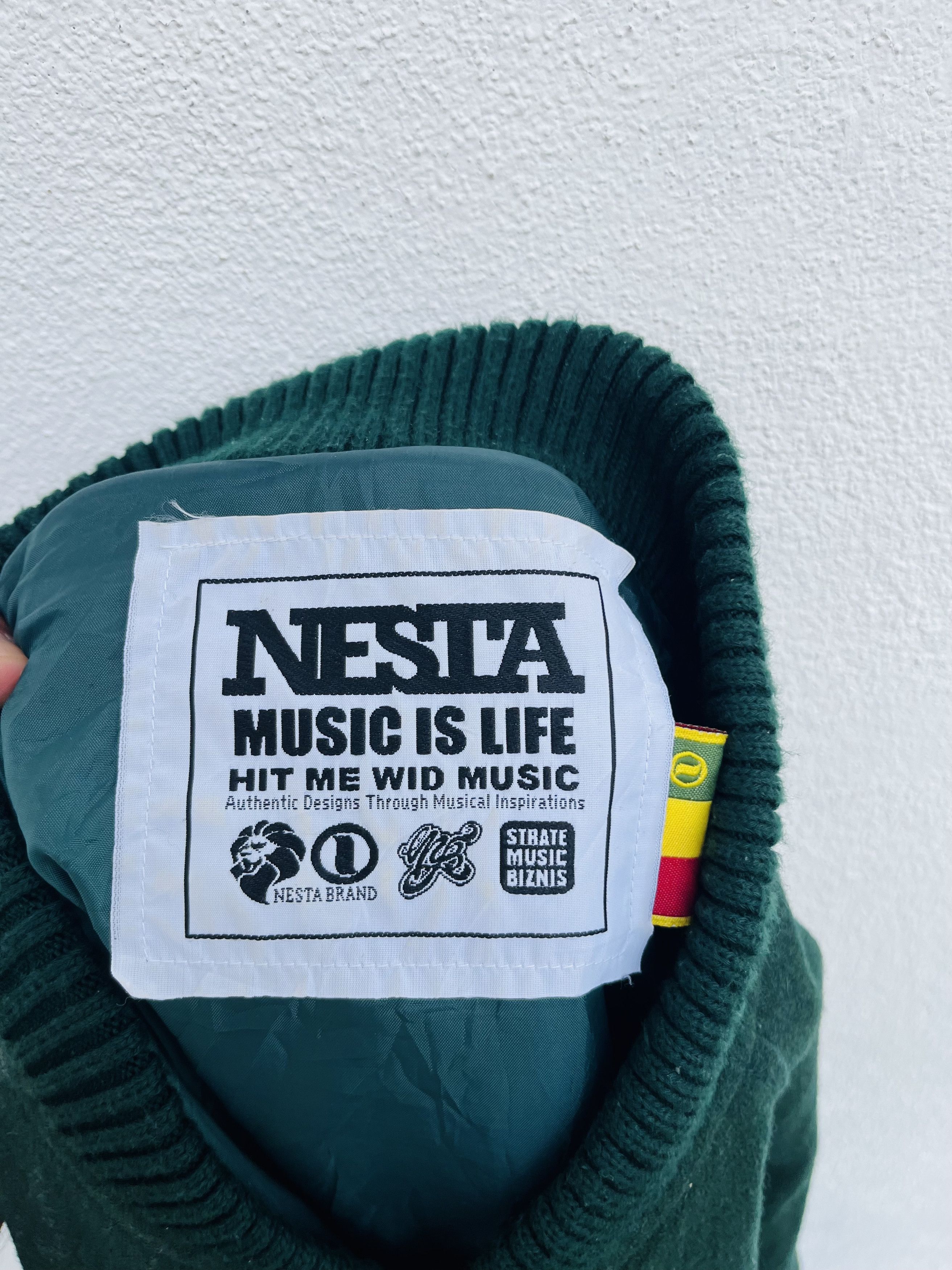 Japanese Brand Vintage Nesta Bob Marley Reggae Music Fashion Style Size US XL / EU 56 / 4 - 8 Thumbnail