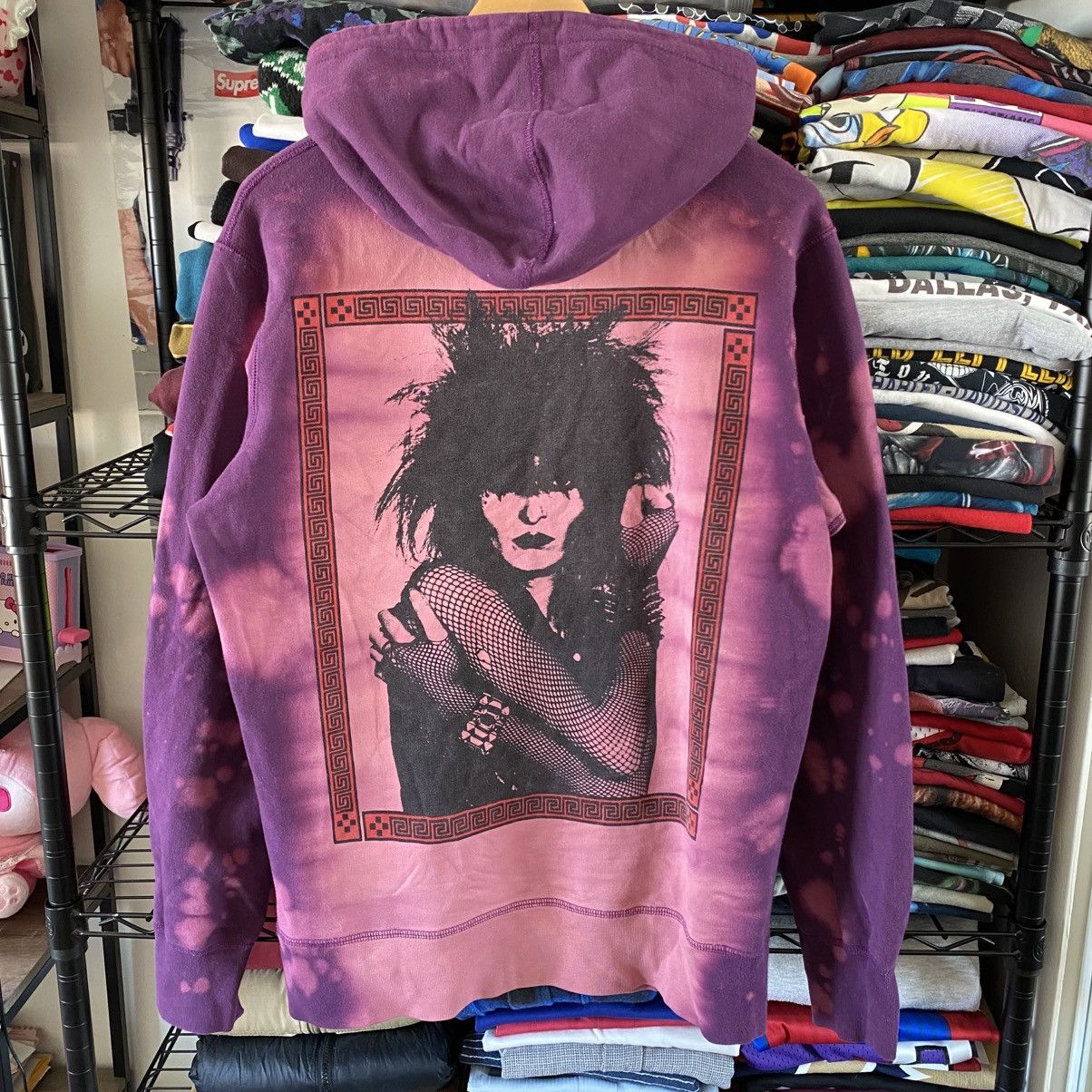 Supreme Supreme Siouxsie Tie Dye Hoodie Sweatshirt Purple Pink 2014 Size US M / EU 48-50 / 2 - 7 Thumbnail