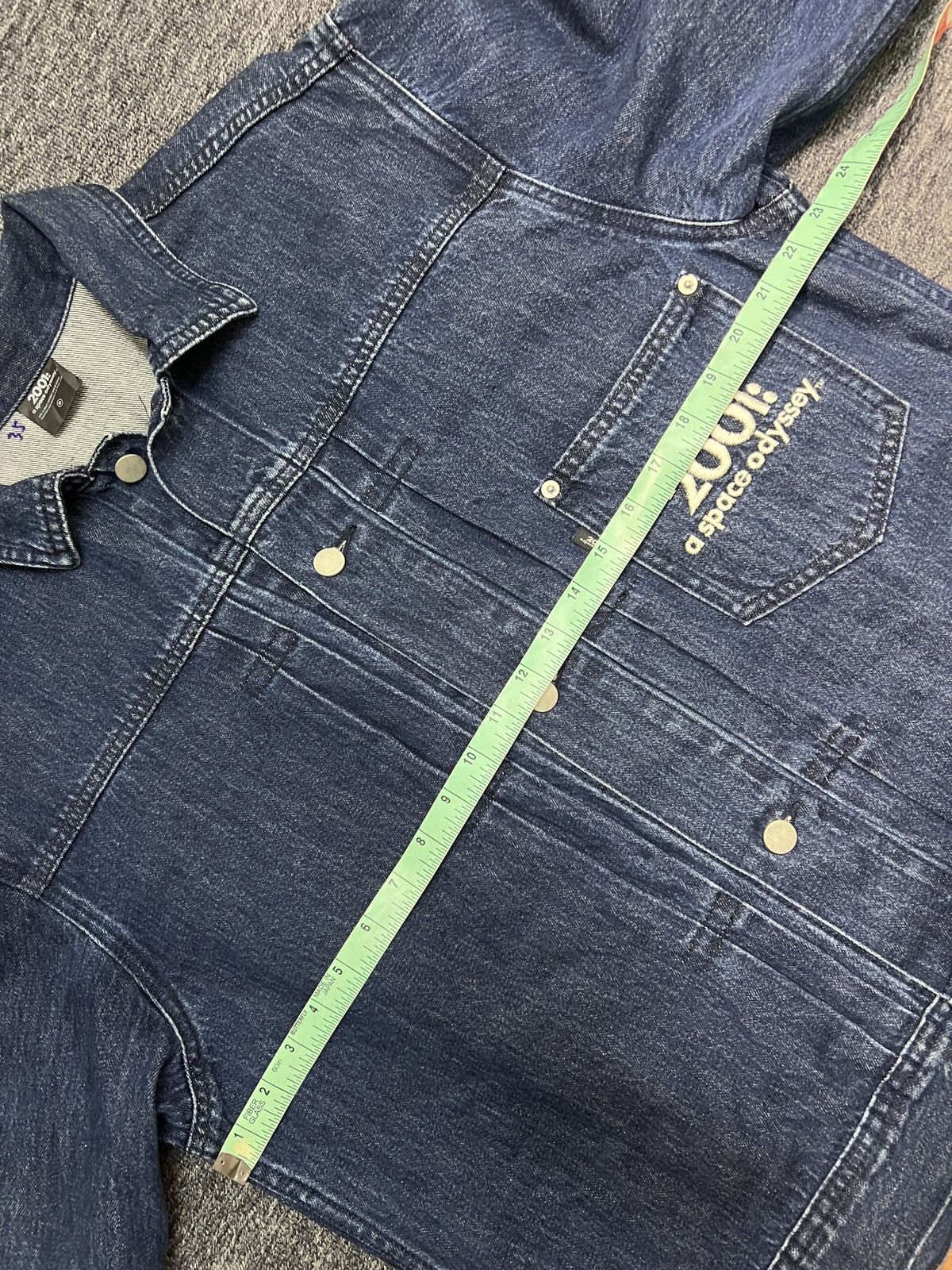 Japanese Brand Stanley Kubrick A Space Odyssey Type 1 Blue Denim Jacket Size US M / EU 48-50 / 2 - 10 Thumbnail