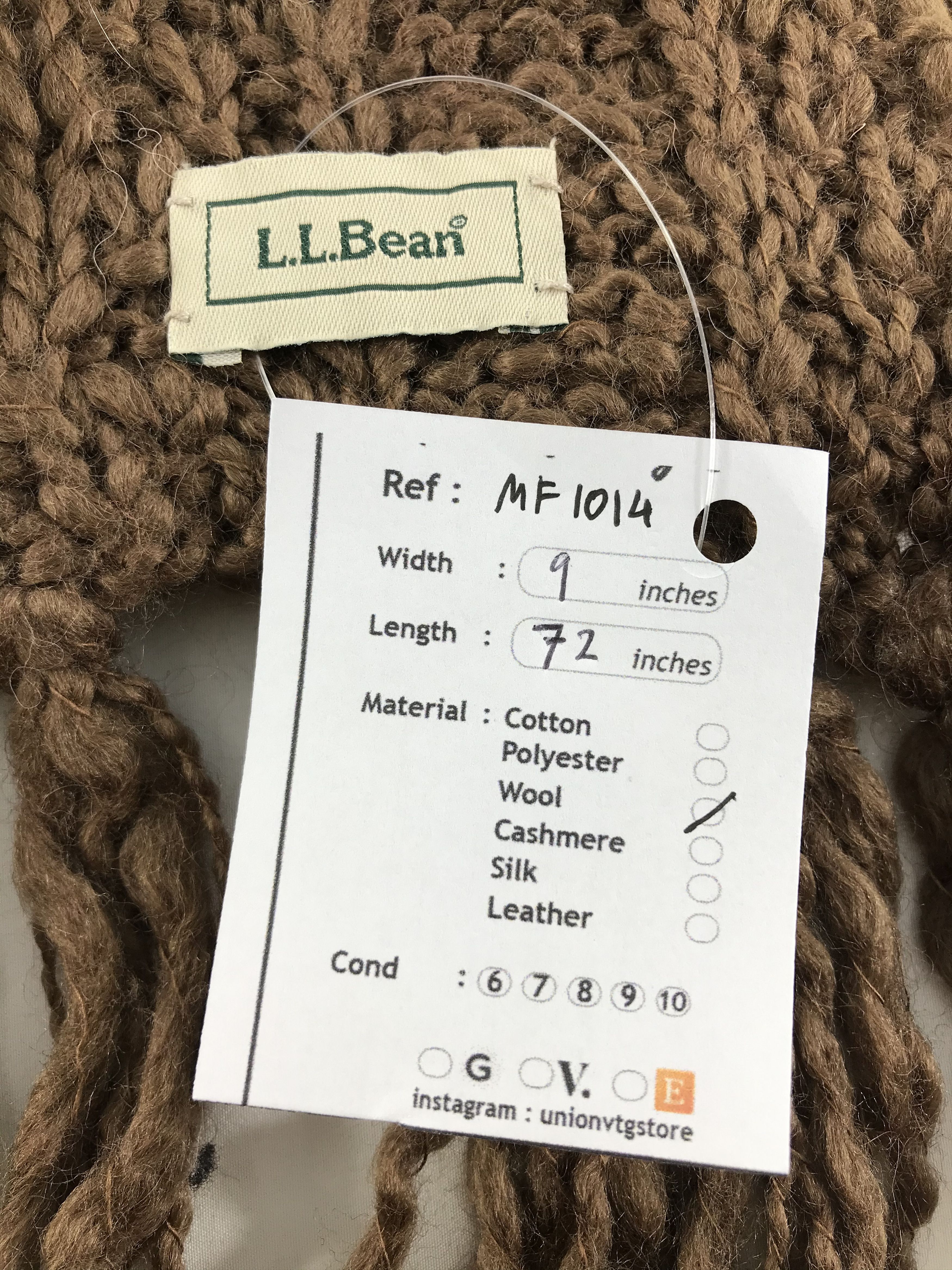 L.L. Bean Vintage L.L. Bean Scarf/Muffler/Neckwear MF1014 Size ONE SIZE - 4 Thumbnail