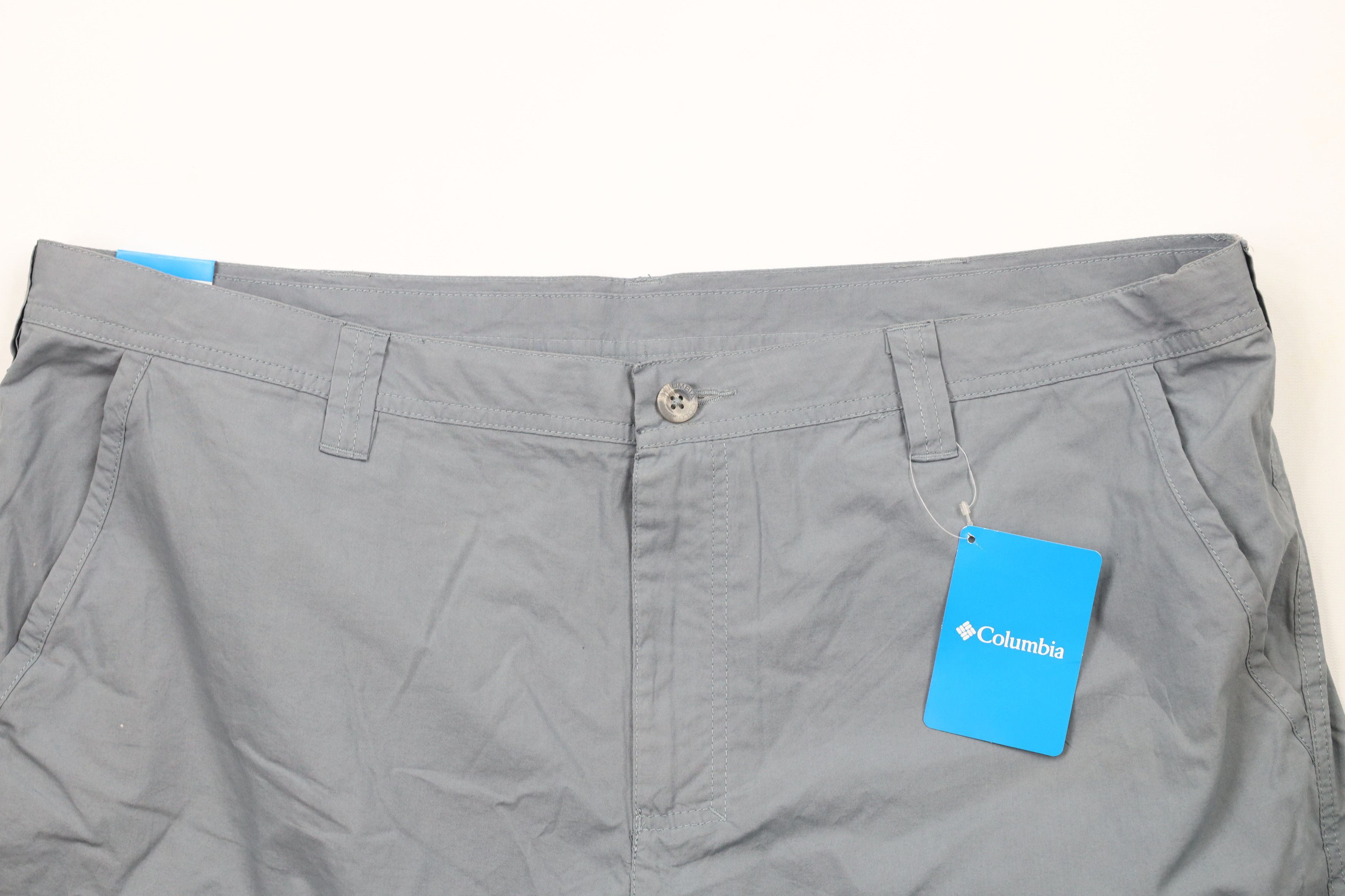 Columbia × Vintage Deadstock Columbia Outdoor Hiking Trail Shorts Gray Cotton Size US 42 / EU 58 - 2 Thumbnail