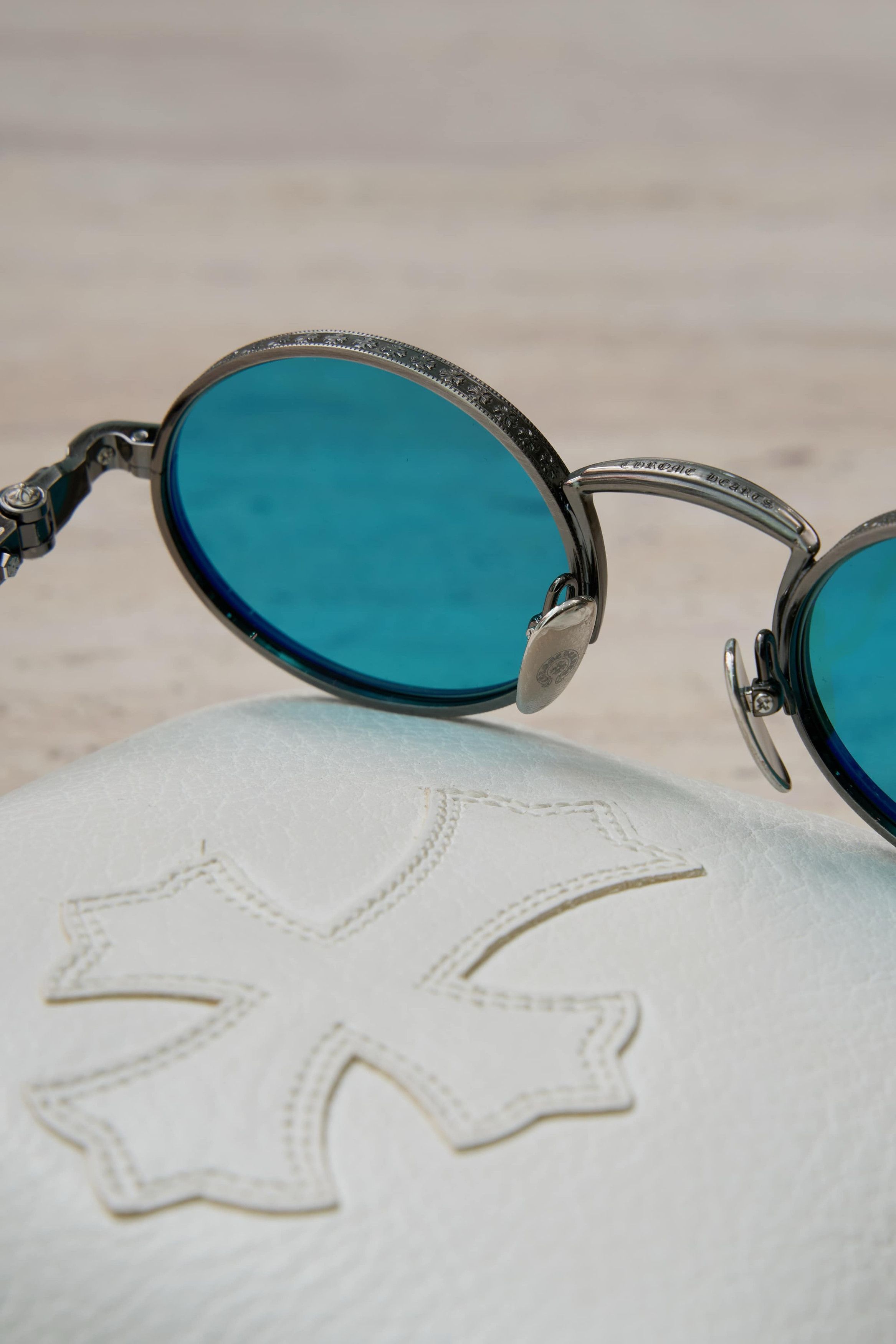 Chrome Hearts CHROME HEARTS HONEY DIPPED Pewter-Aquamarine Size ONE SIZE - 7 Thumbnail