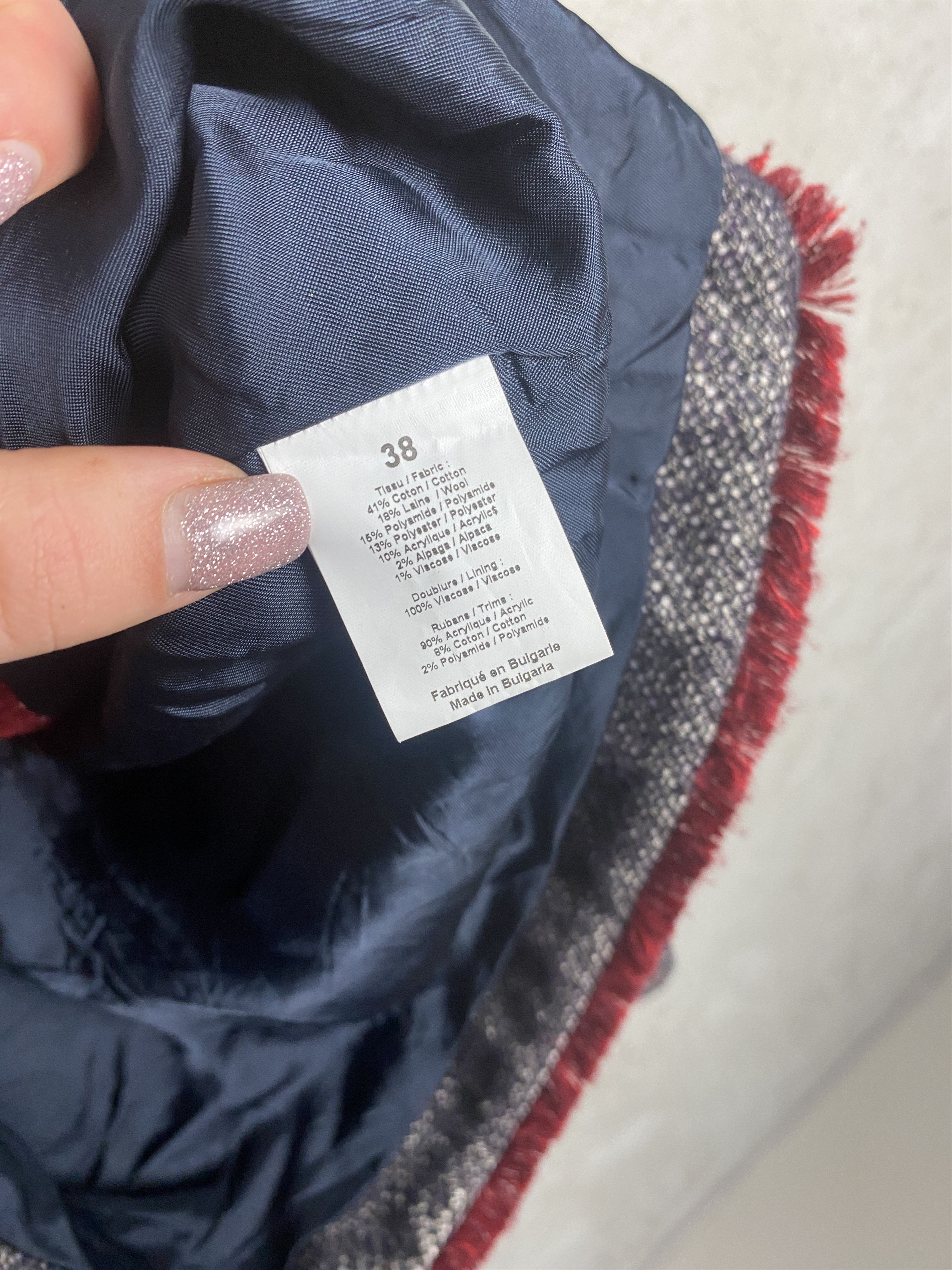 Sonia Rykiel Sonia by Sonia Rykiel tweed blazer jacket Size S / US 4 / IT 40 - 4 Thumbnail