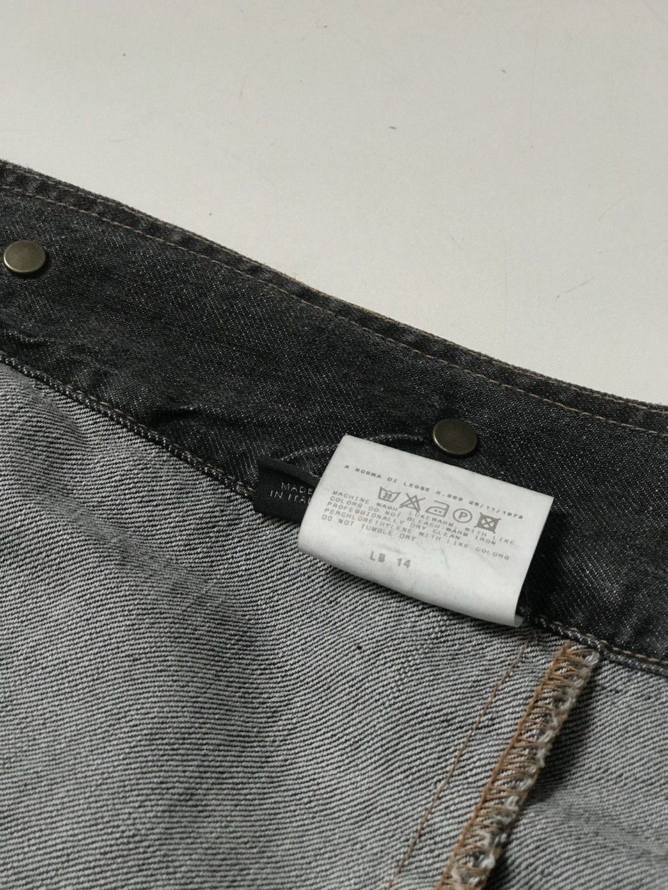 Just Cavalli Just Cavalli Black Washed Denim Jacket Distressed Design Size US XXL / EU 58 / 5 - 12 Thumbnail